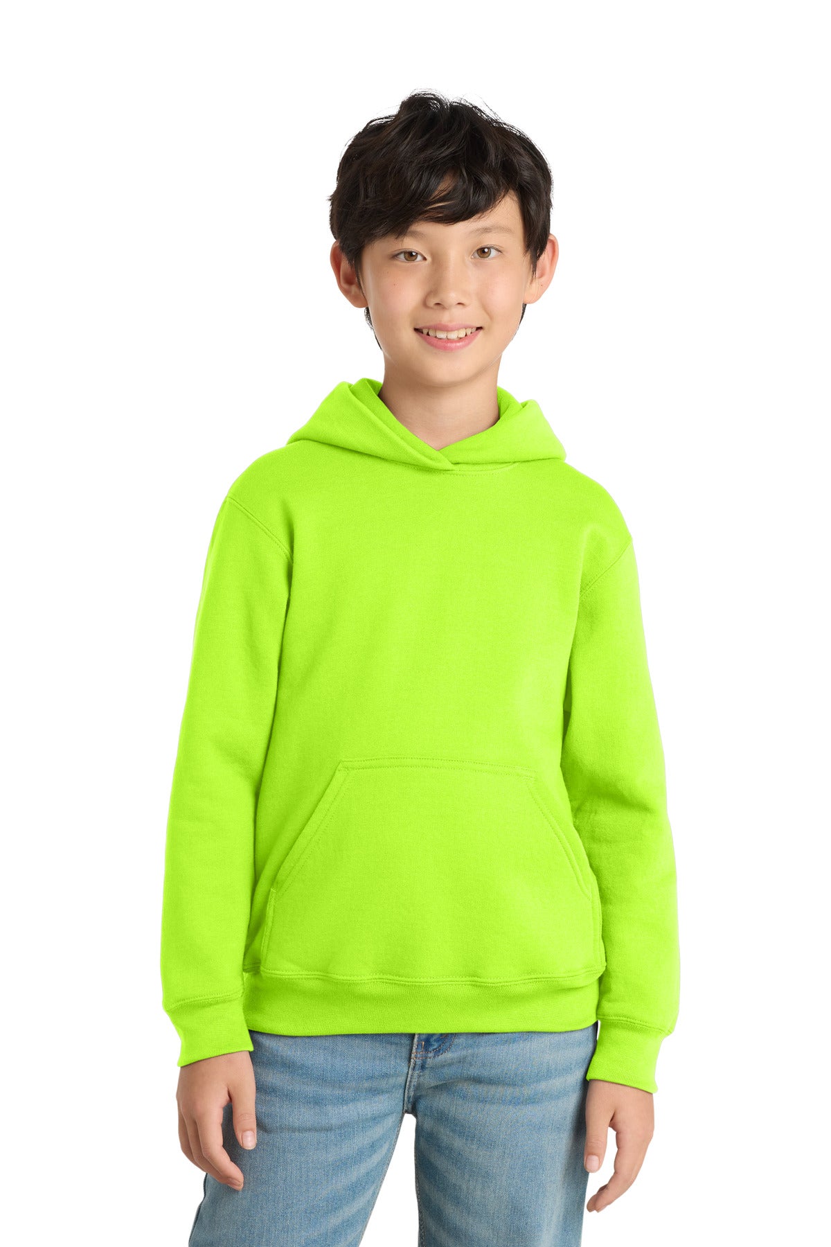 Port & Co ® Youth Core Fleece Pullover Hooded Sweatshirt PC78YH