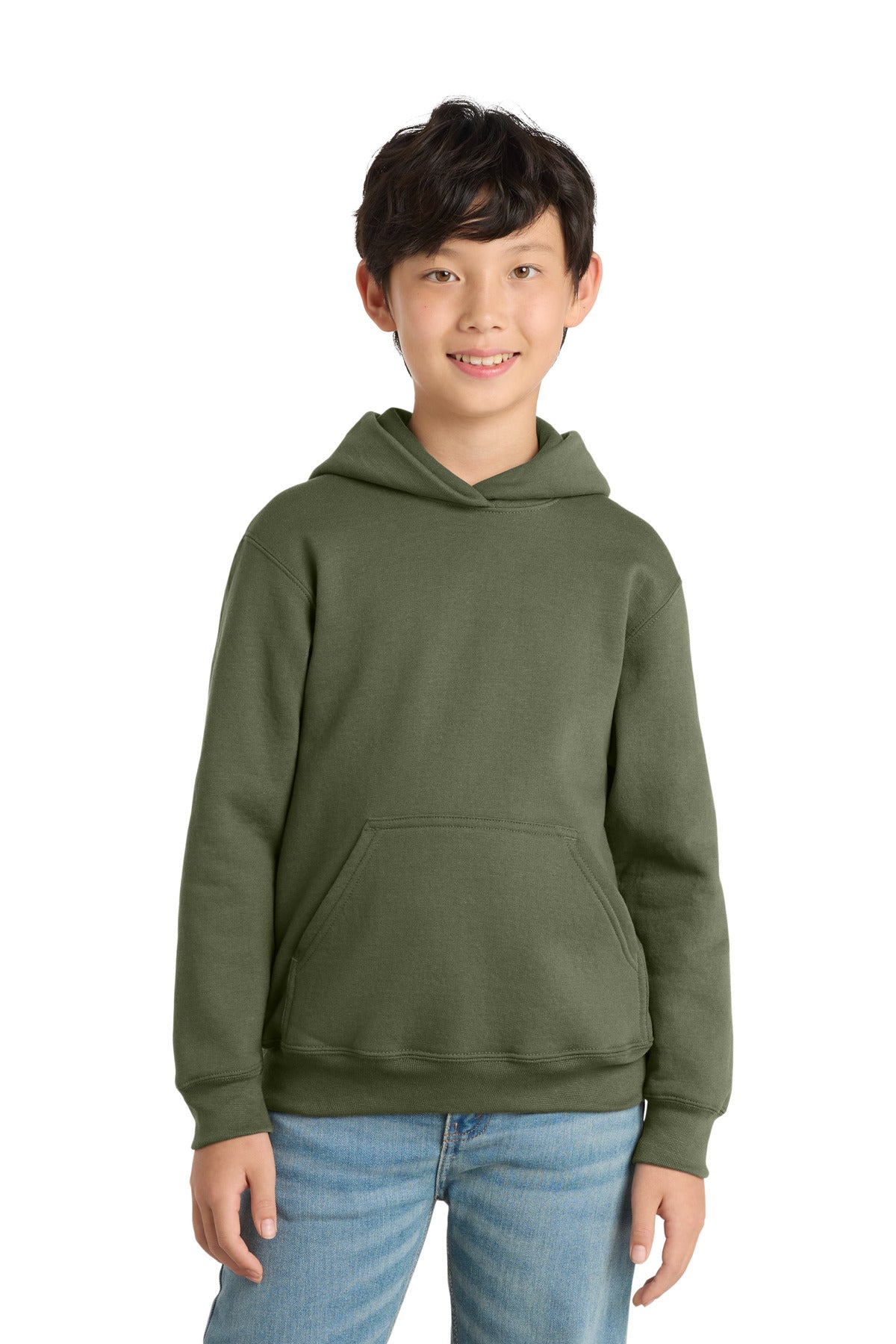 Port & Co ™ Youth Core Fleece Pullover Hooded Sweatshirt PC78YH