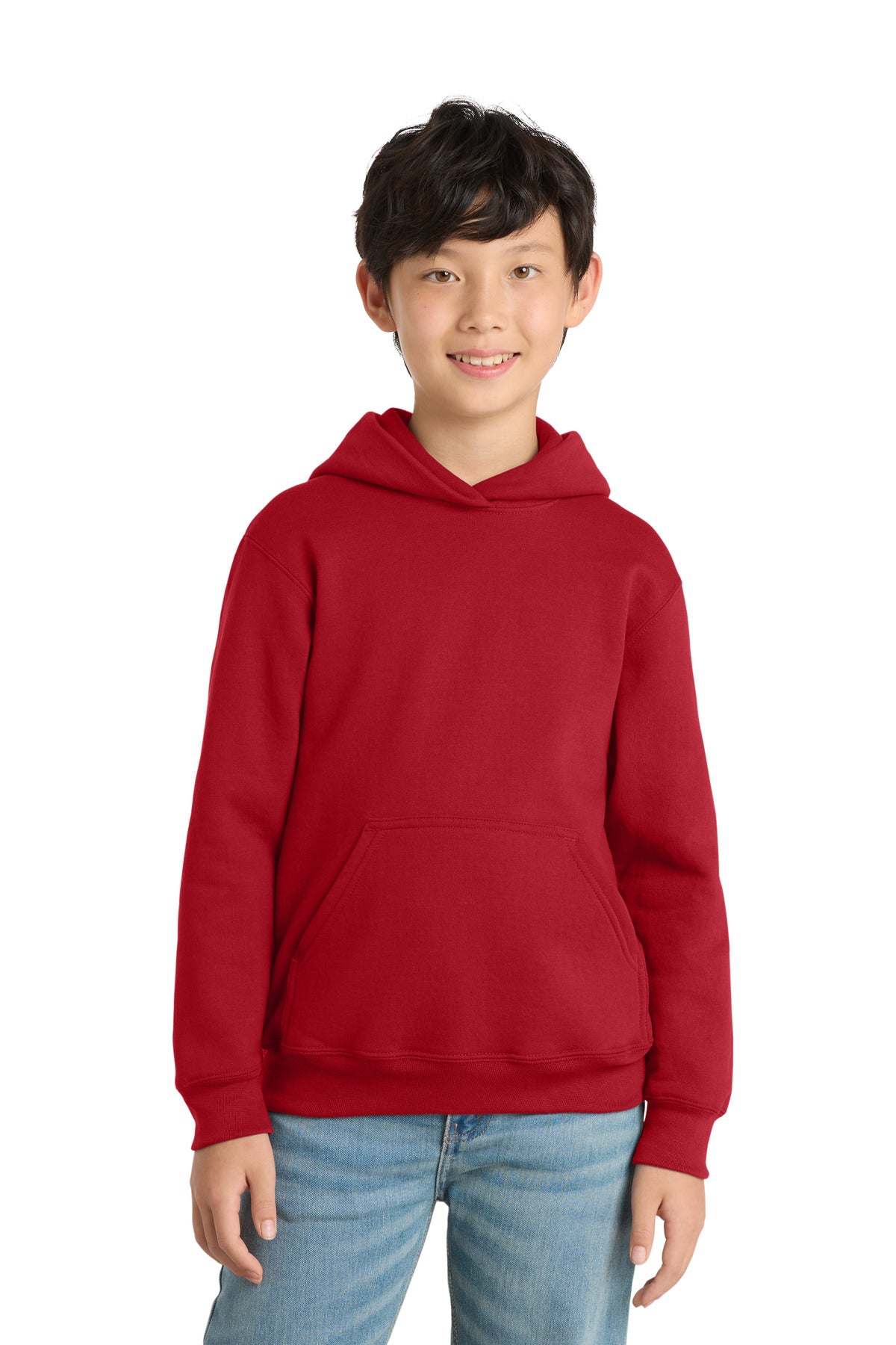 Port & Co ® Youth Core Fleece Pullover Hooded Sweatshirt PC78YH