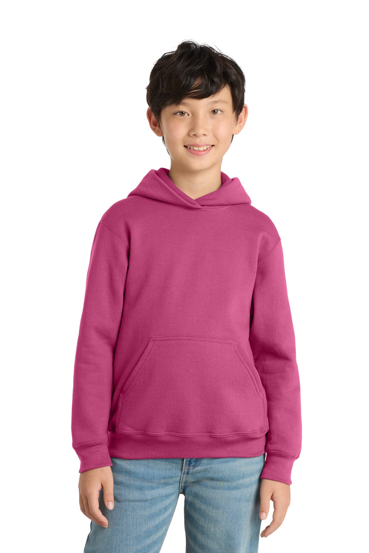 Port & Co ™ Youth Core Fleece Pullover Hooded Sweatshirt PC78YH