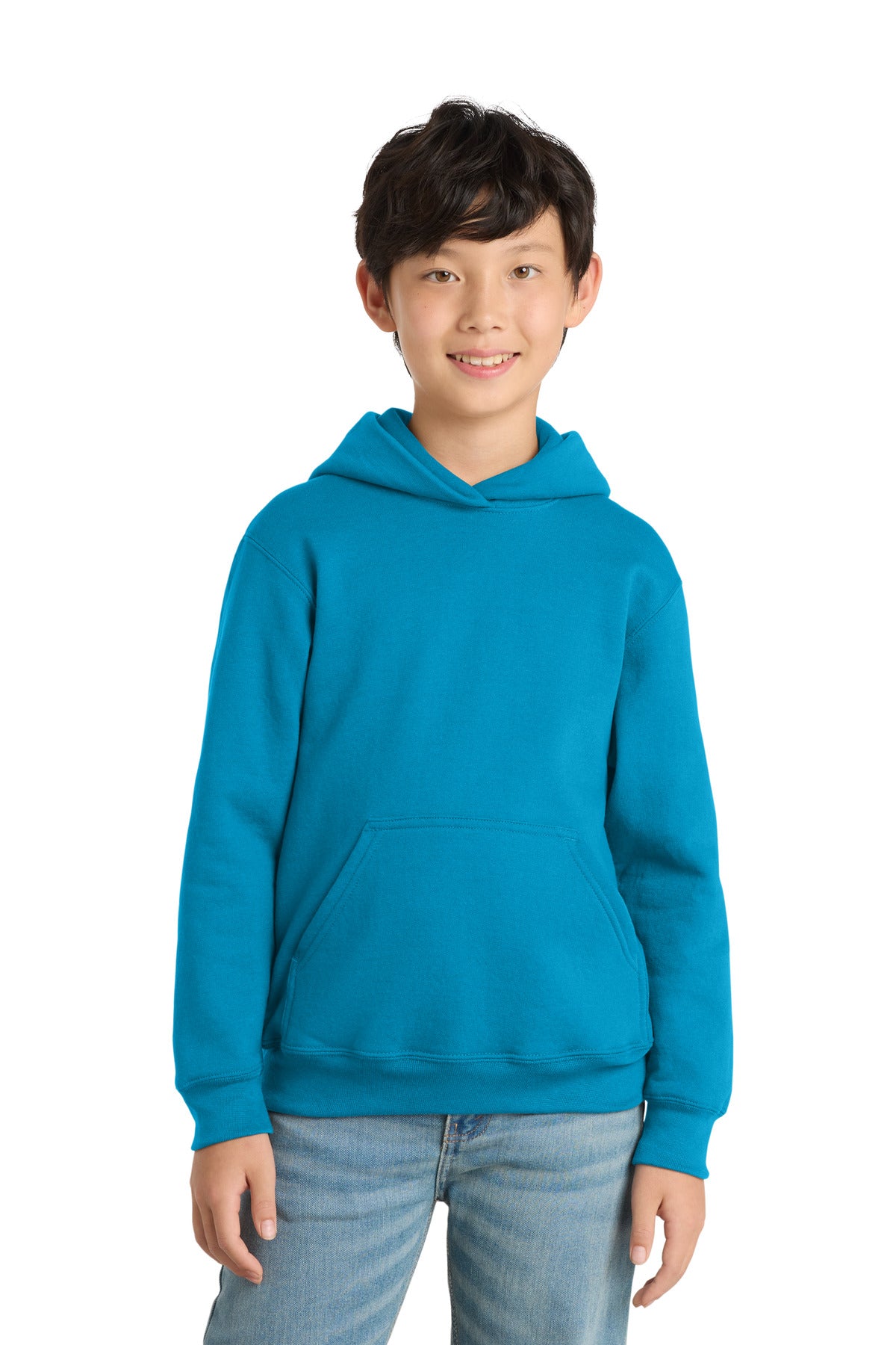 Port & Co ® Youth Core Fleece Pullover Hooded Sweatshirt PC78YH