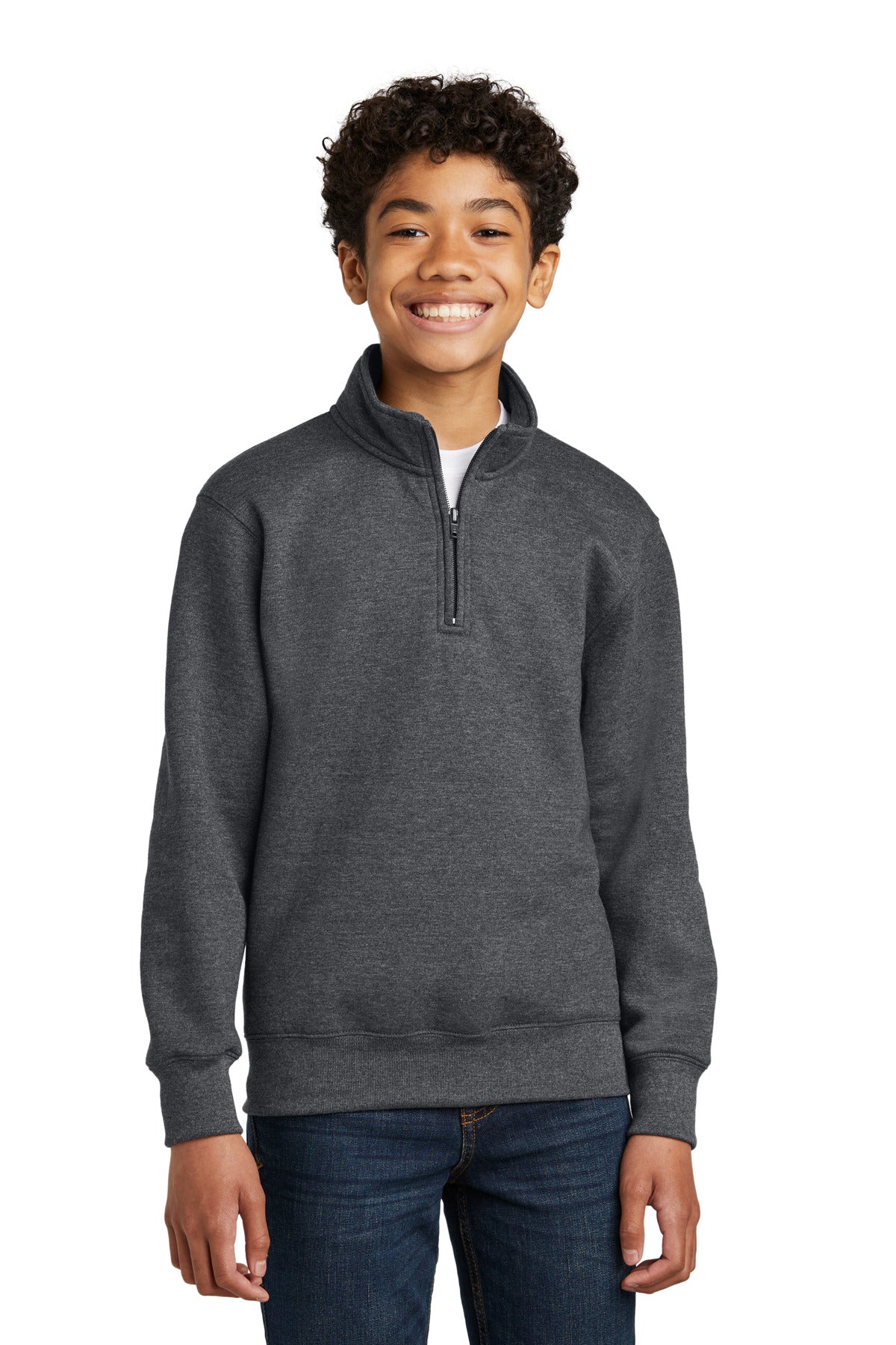 Port & Co ™ Youth Core Fleece 1/4-Zip Pullover Sweatshirt PC78YQ