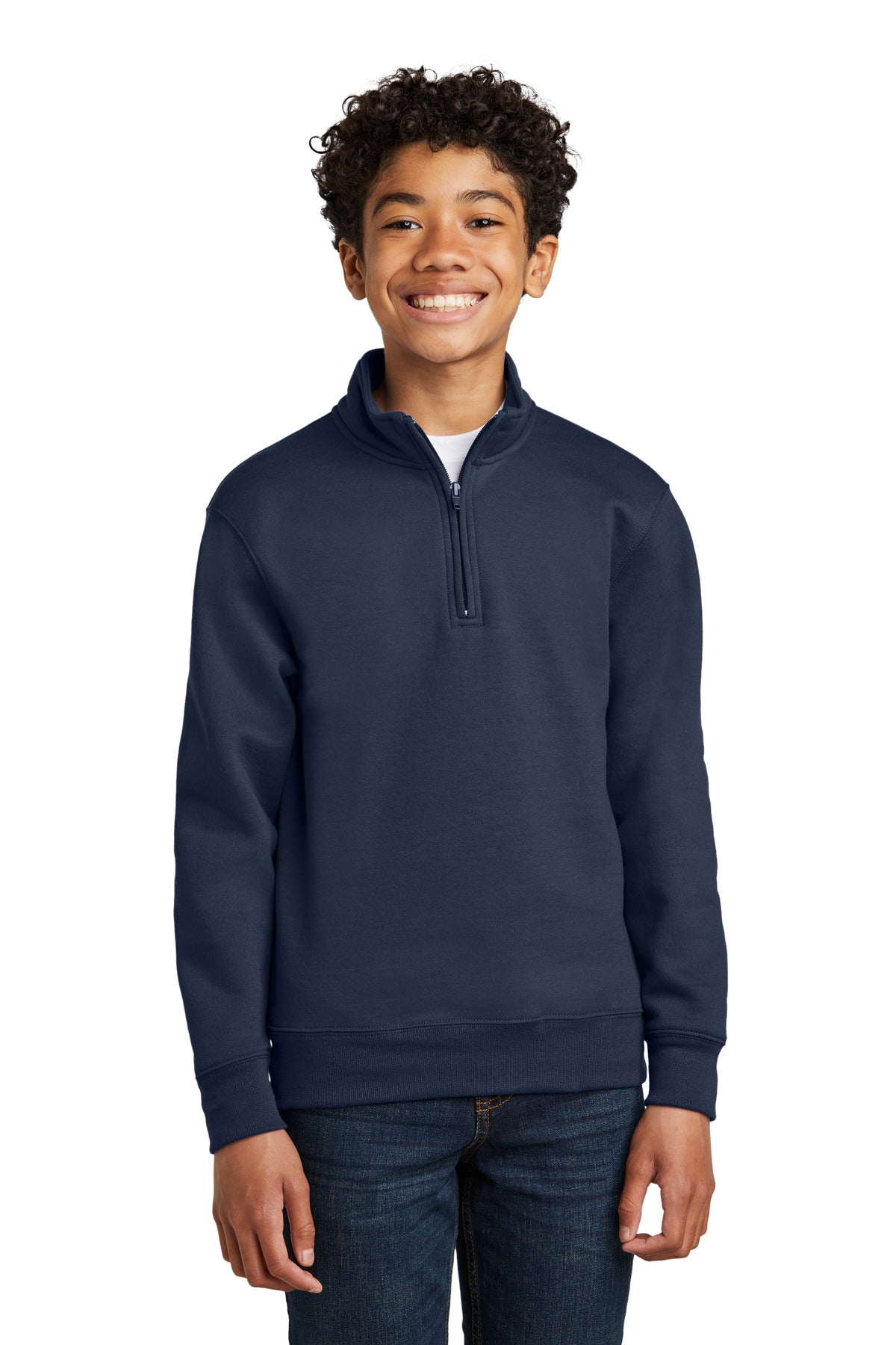 Port & Co ™ Youth Core Fleece 1/4-Zip Pullover Sweatshirt PC78YQ