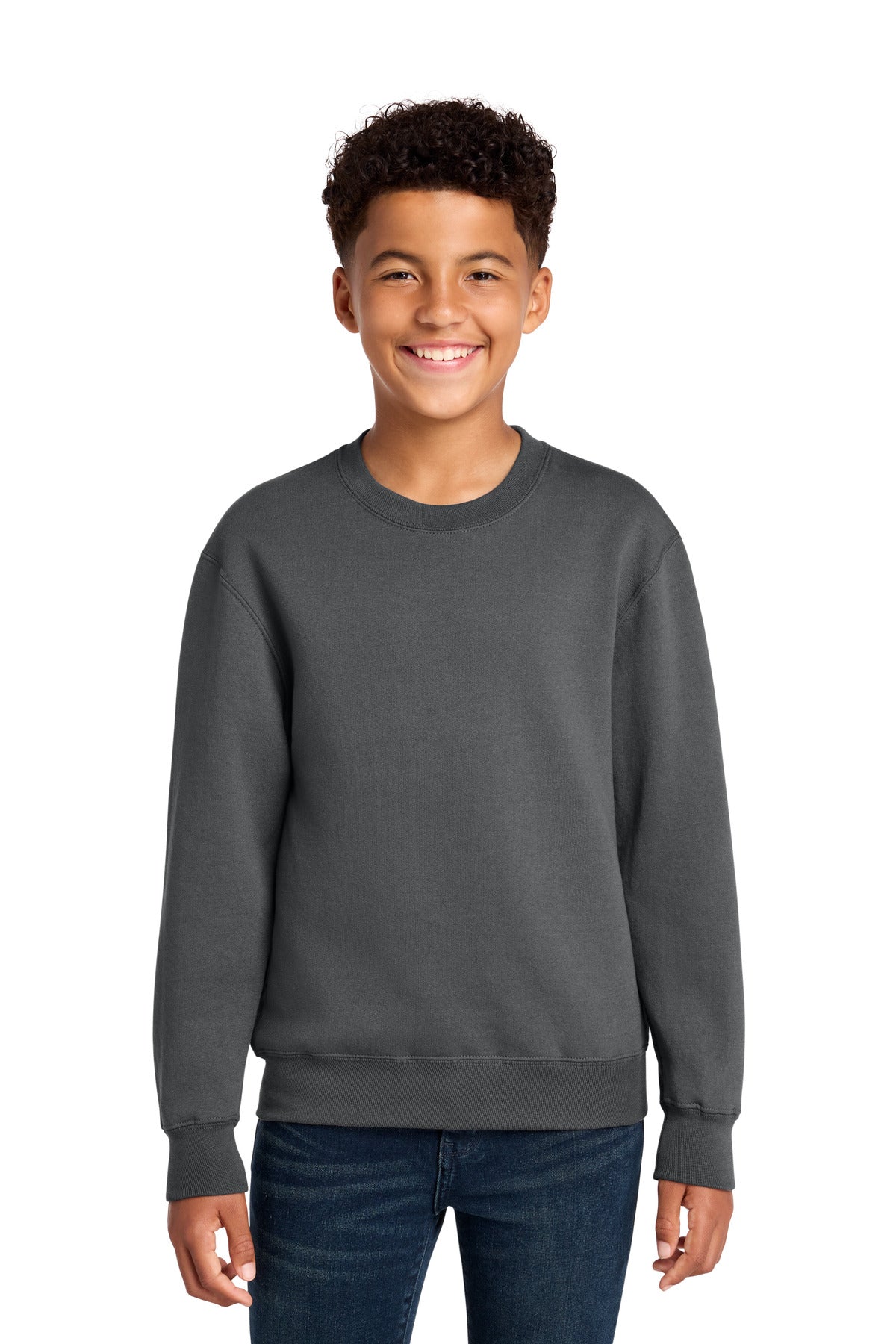 Port & Co ® Youth Core Fleece Crewneck Sweatshirt PC78Y
