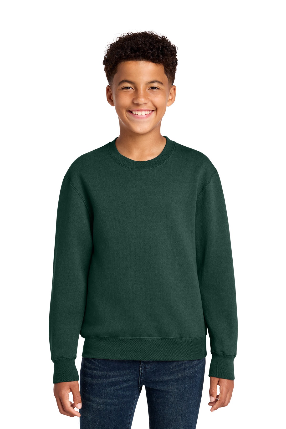 Port & Co ® Youth Core Fleece Crewneck Sweatshirt PC78Y