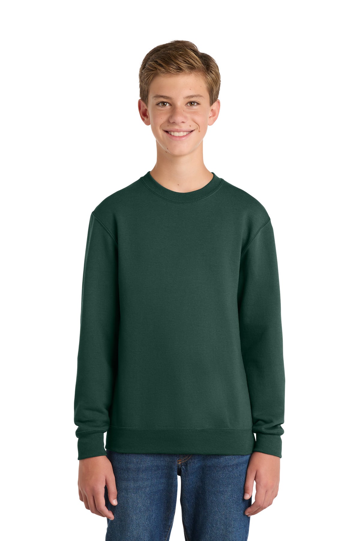 Port & Co ™ Youth Core Fleece Crewneck Sweatshirt PC78Y