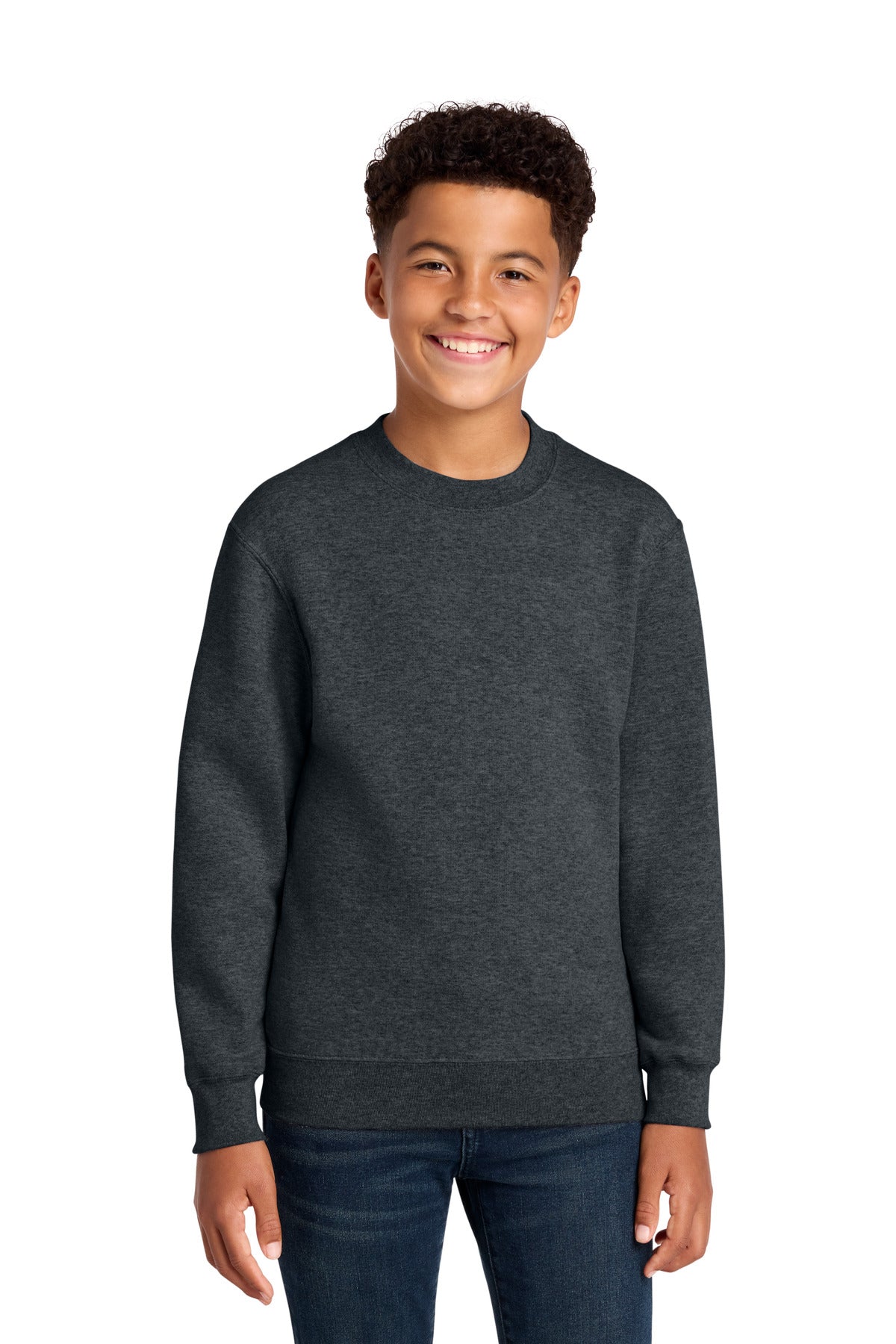 Port & Co ® Youth Core Fleece Crewneck Sweatshirt PC78Y
