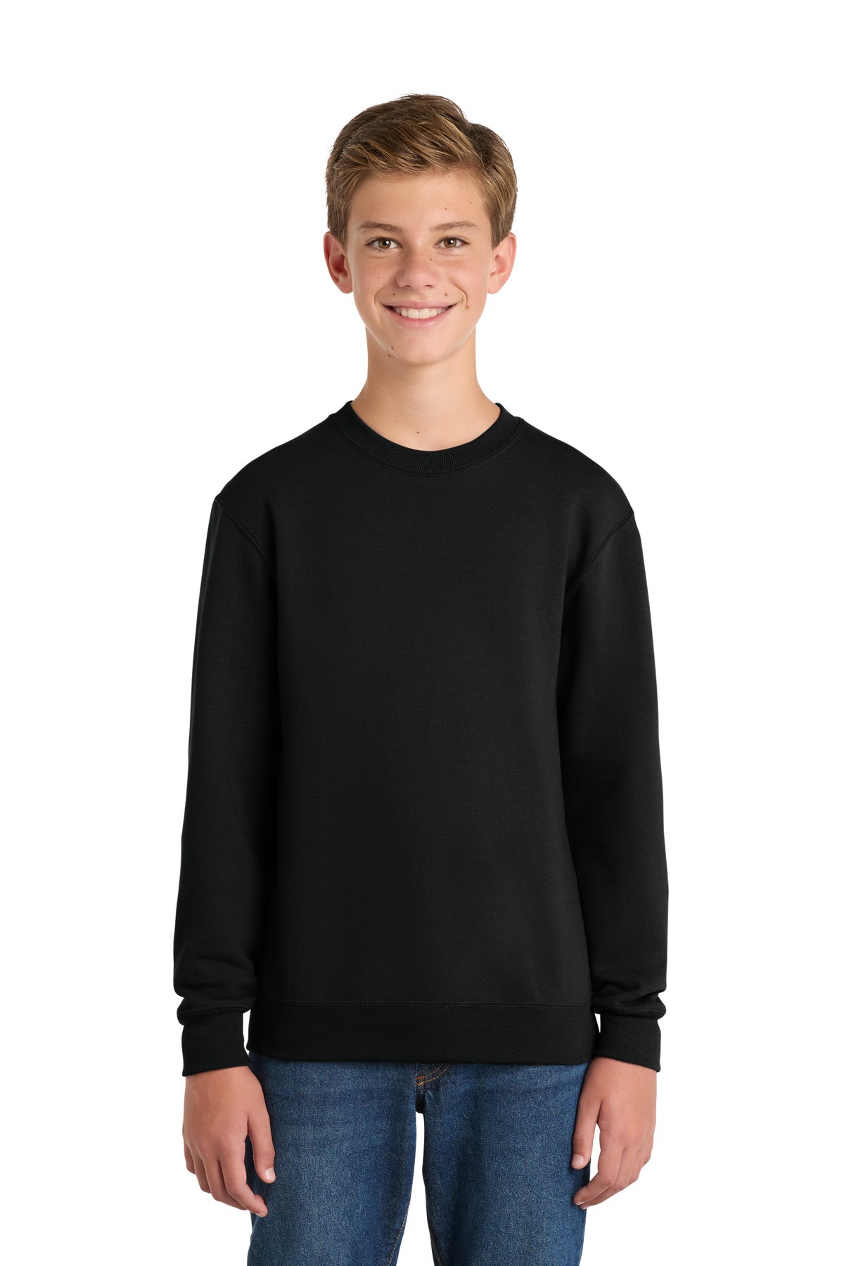 Port & Co ™ Youth Core Fleece Crewneck Sweatshirt PC78Y