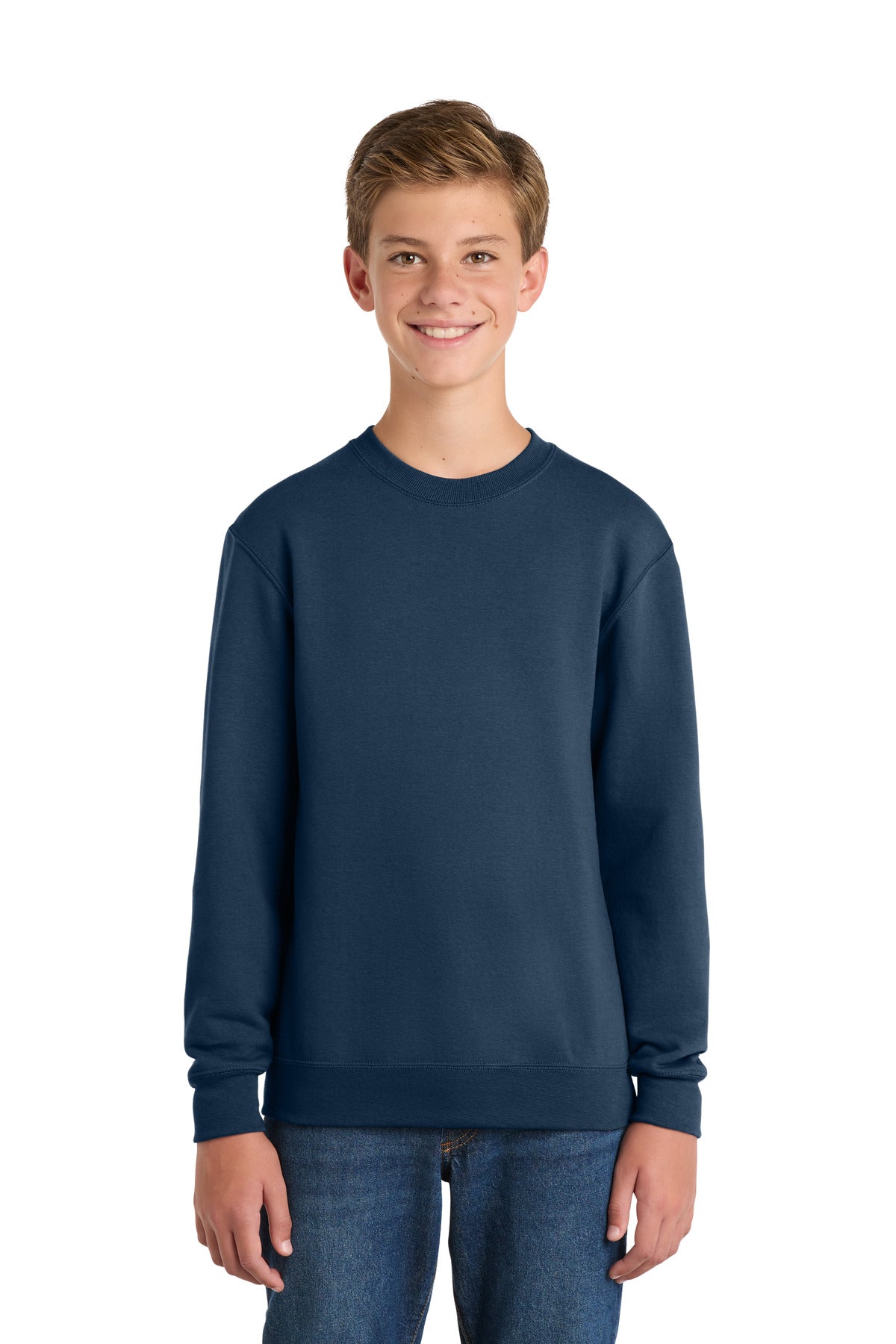 Port & Co ™ Youth Core Fleece Crewneck Sweatshirt PC78Y