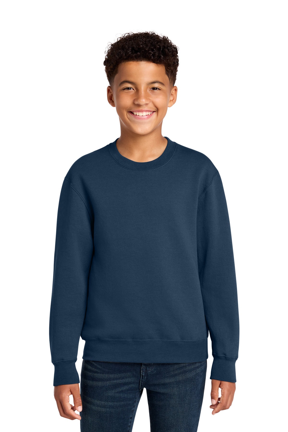 Port & Co ® Youth Core Fleece Crewneck Sweatshirt PC78Y
