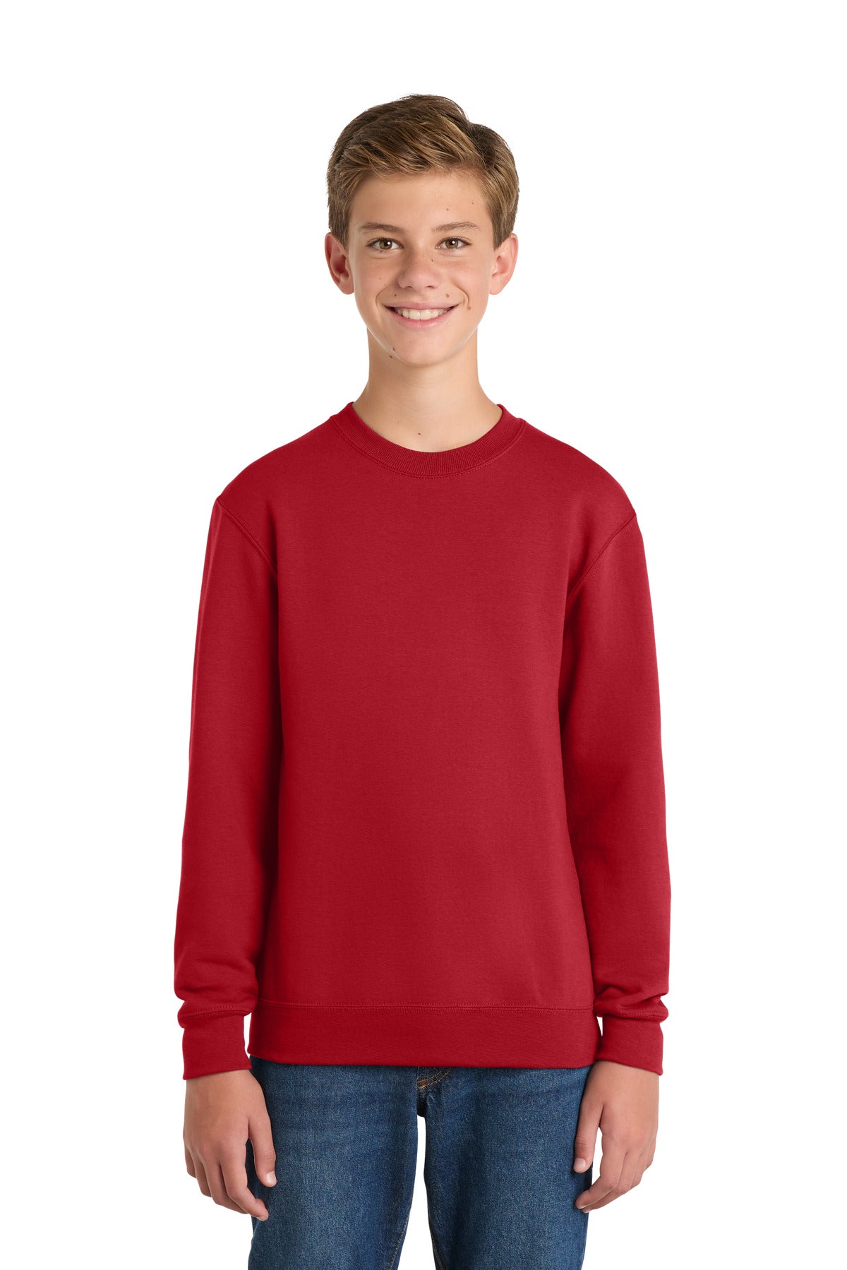 Port & Co ™ Youth Core Fleece Crewneck Sweatshirt PC78Y