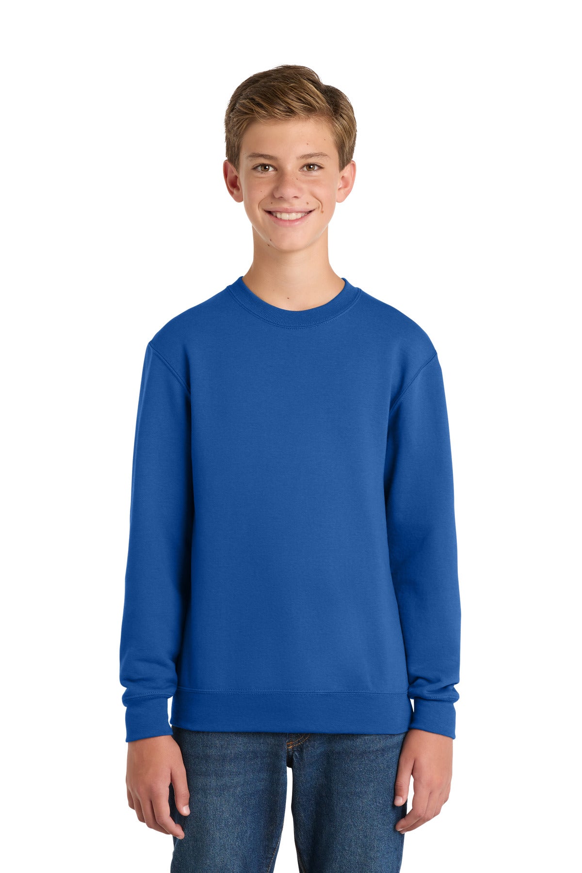 Port & Co ™ Youth Core Fleece Crewneck Sweatshirt PC78Y