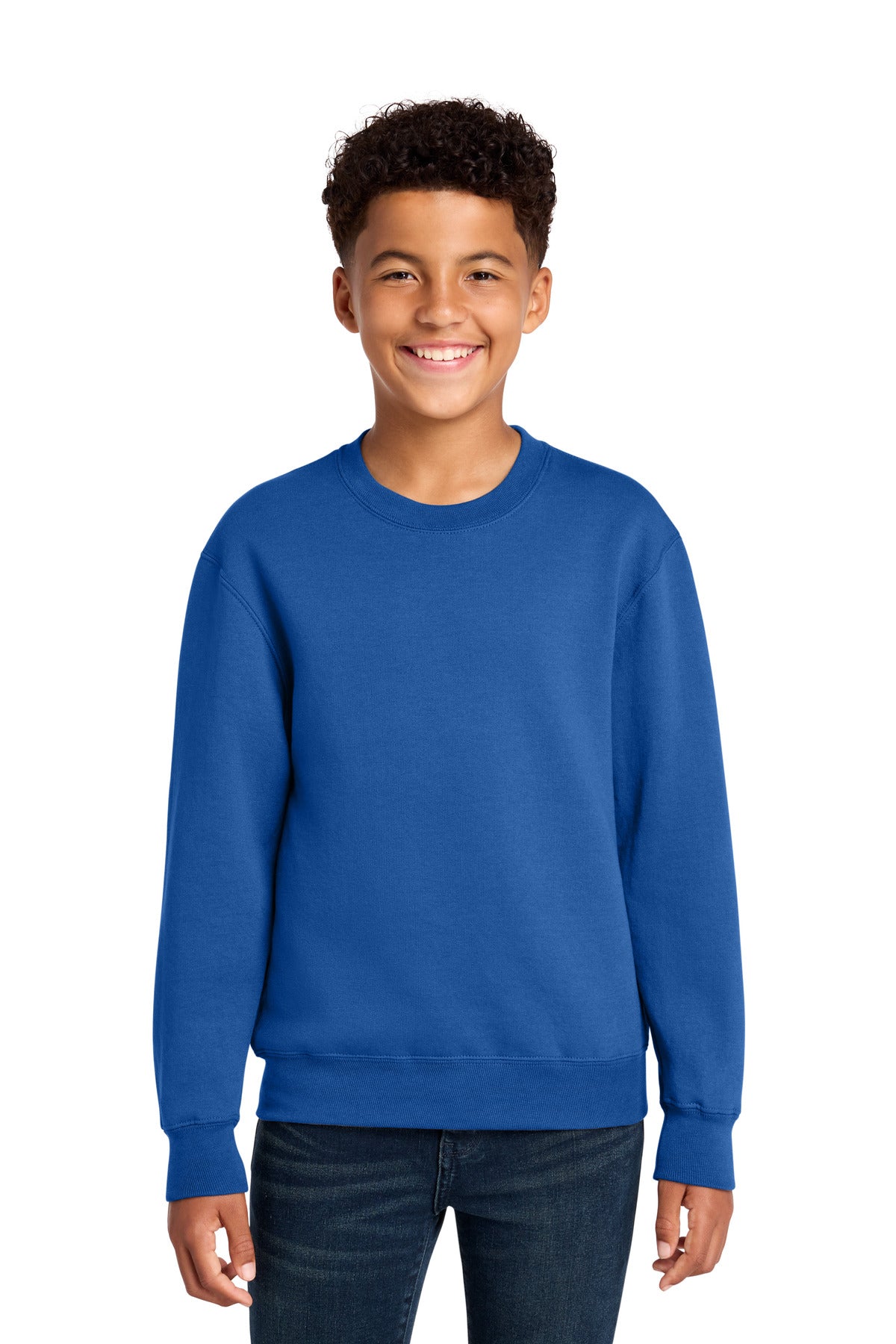 Port & Co ® Youth Core Fleece Crewneck Sweatshirt PC78Y