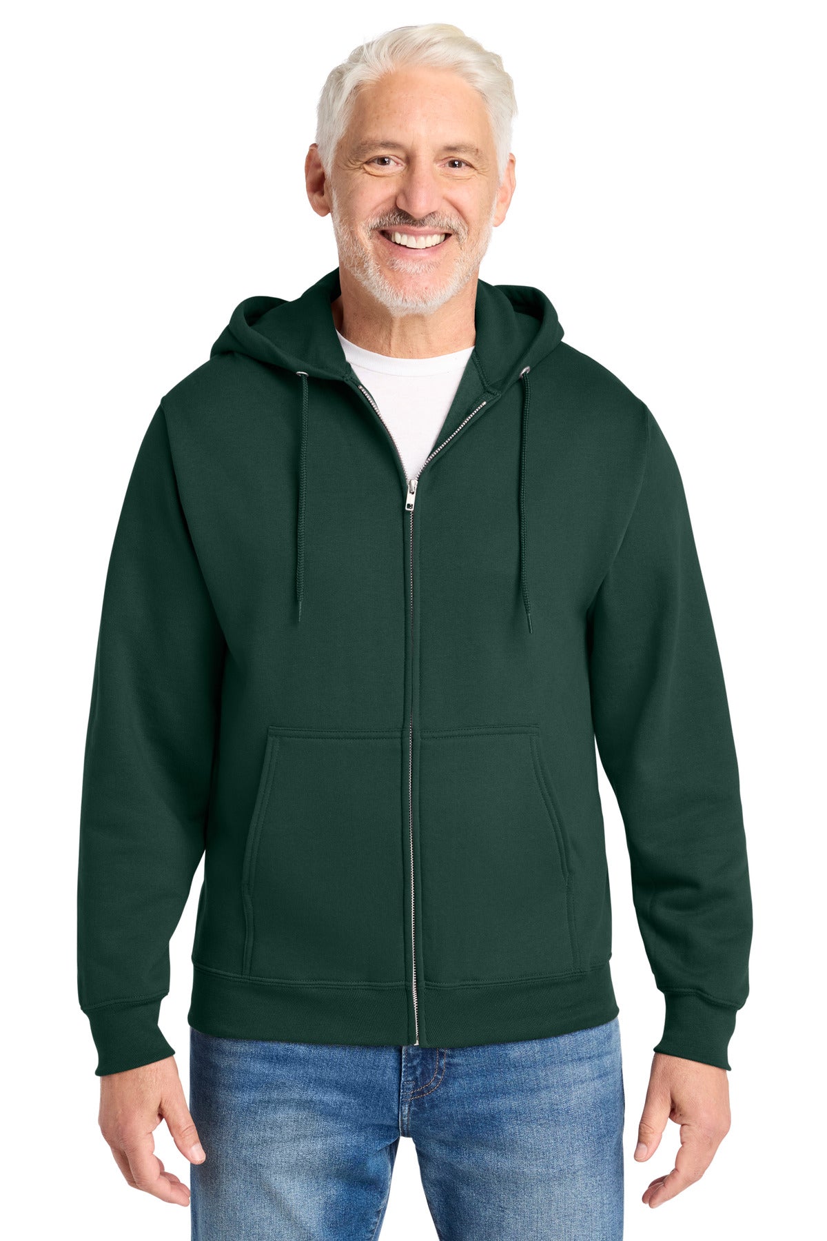 Port & Co ® Core Fleece Full-Zip Hooded Sweatshirt. PC78ZH