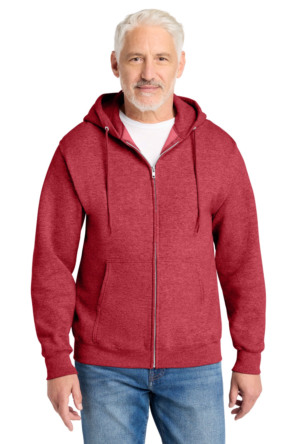 Port & Co ® Core Fleece Full-Zip Hooded Sweatshirt. PC78ZH