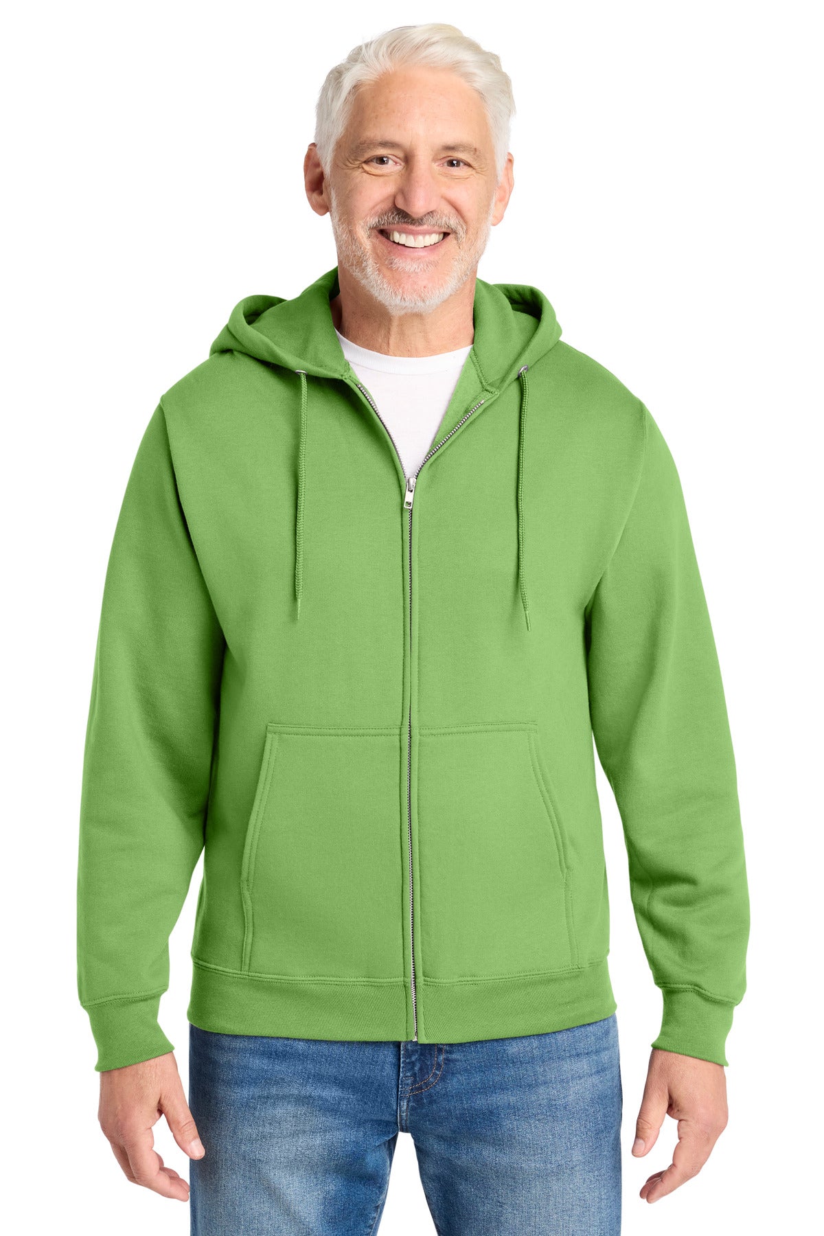 Port & Co ® Core Fleece Full-Zip Hooded Sweatshirt. PC78ZH