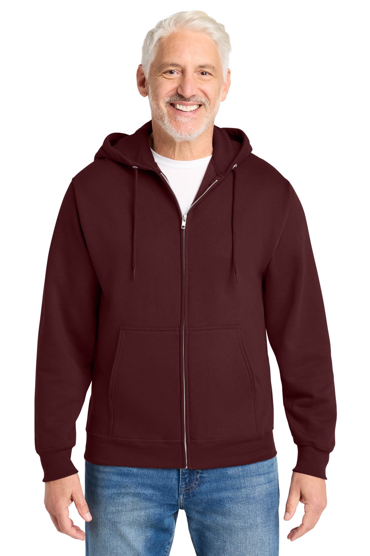Port & Co ® Core Fleece Full-Zip Hooded Sweatshirt. PC78ZH