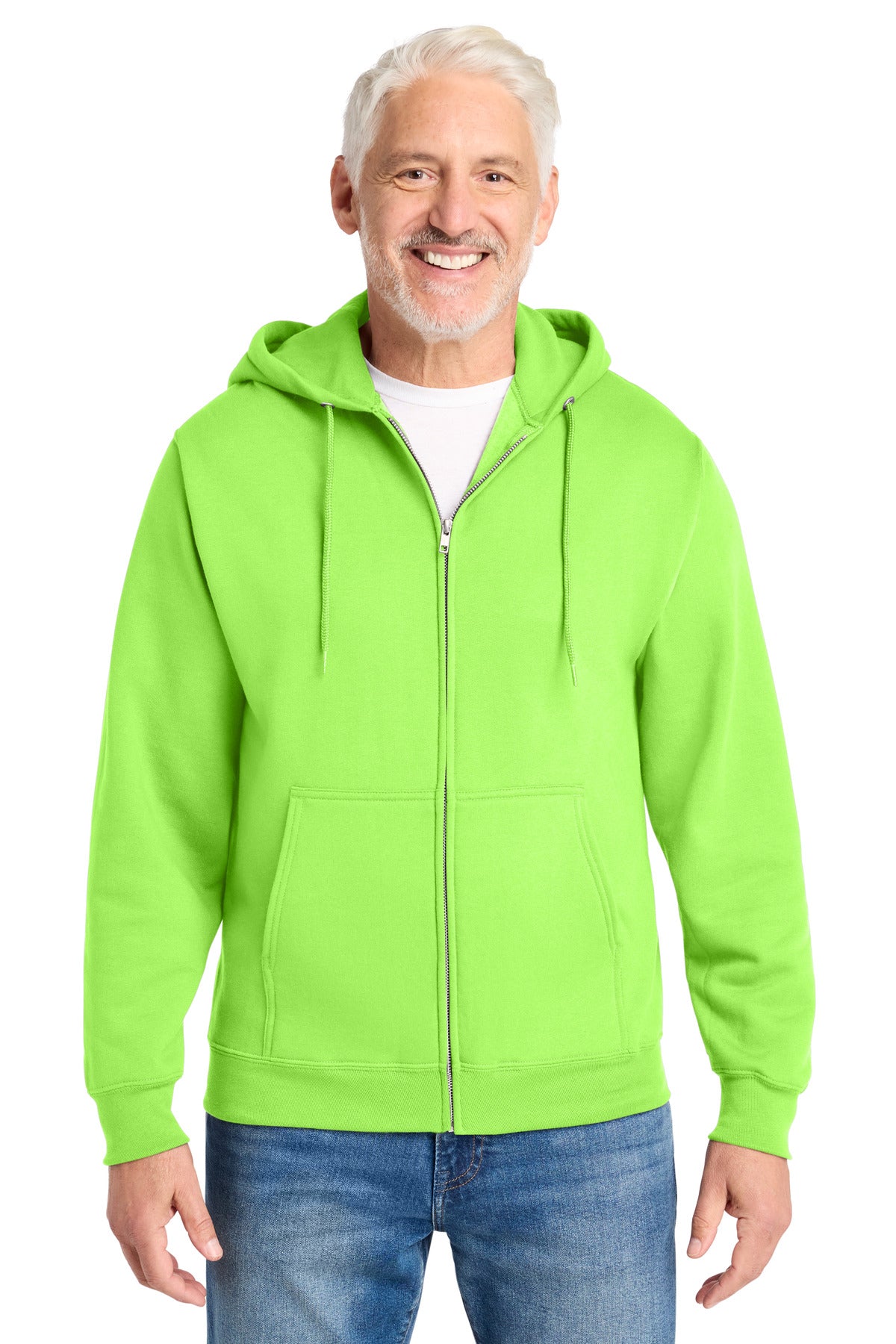 Port & Co ® Core Fleece Full-Zip Hooded Sweatshirt. PC78ZH