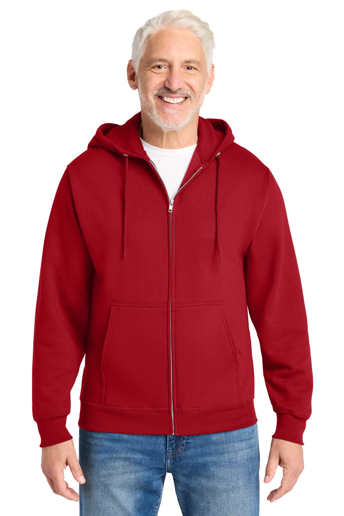 Port & Co ® Core Fleece Full-Zip Hooded Sweatshirt. PC78ZH