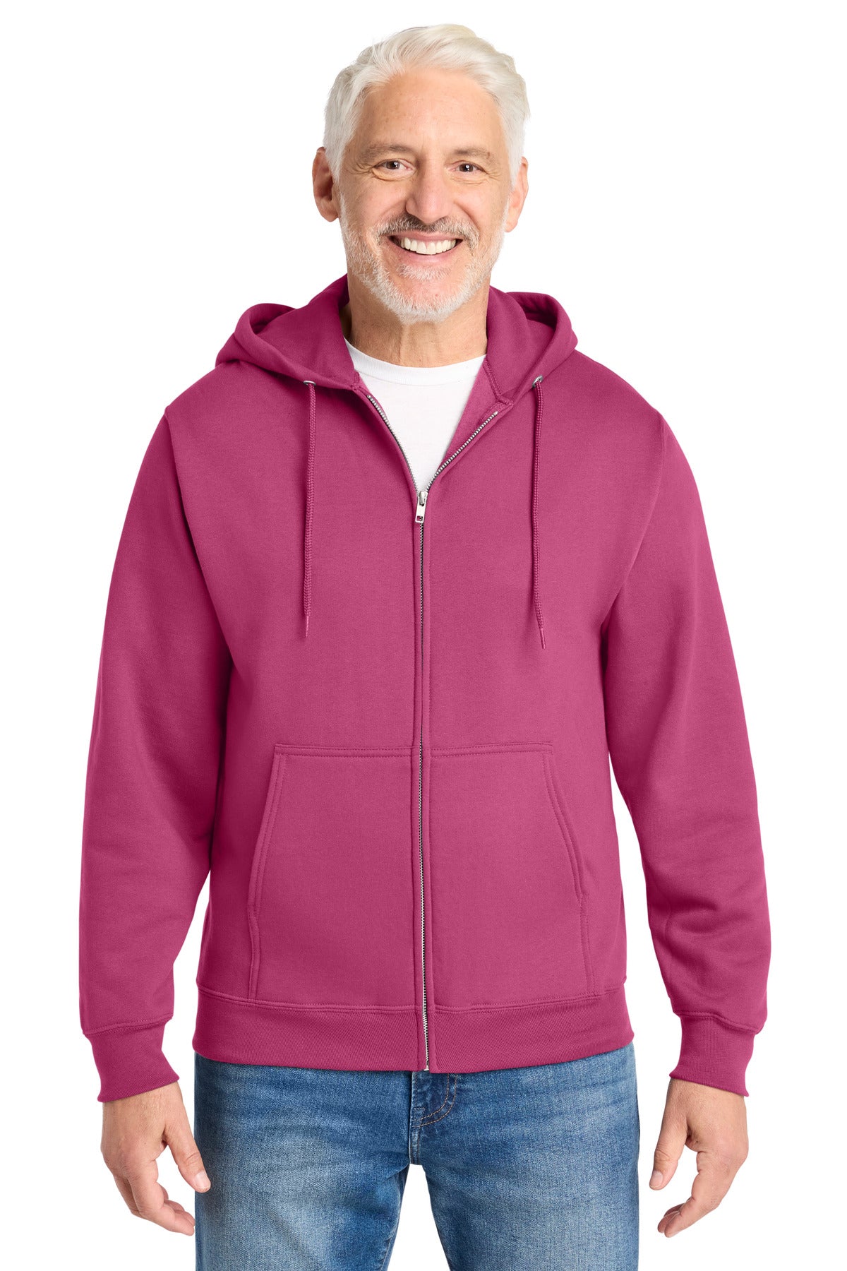 Port & Co ® Core Fleece Full-Zip Hooded Sweatshirt. PC78ZH