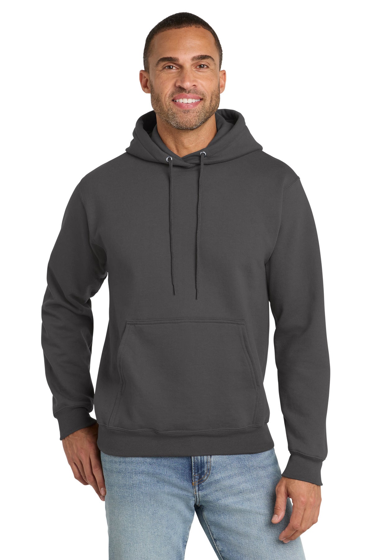 Port & Co ® Essential Fleece Pullover Hooded Sweatshirt. PC90H