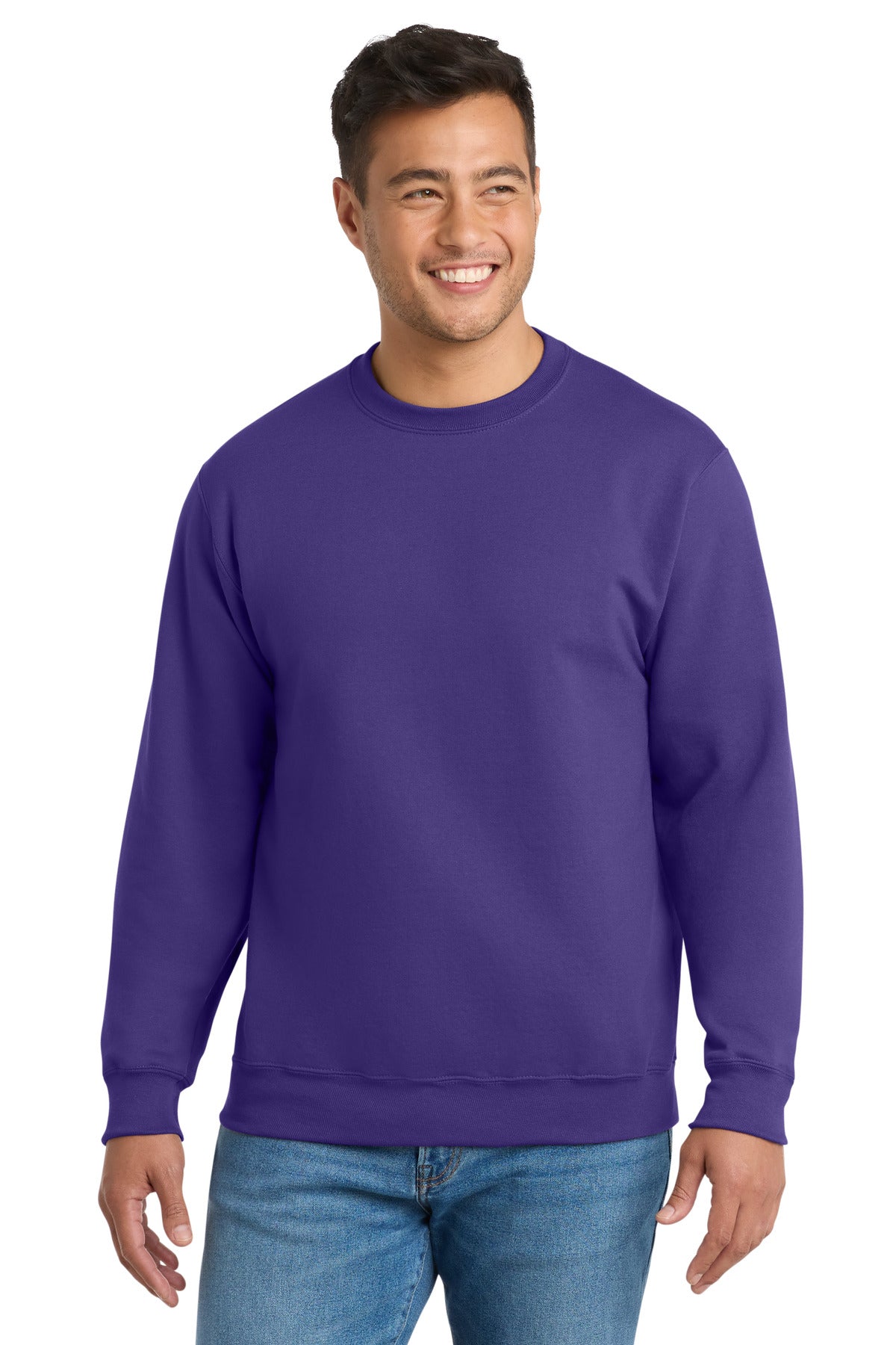 Port & Co ® Essential Fleece Crewneck Sweatshirt. PC90
