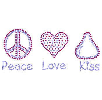 Peace Love Kiss 1