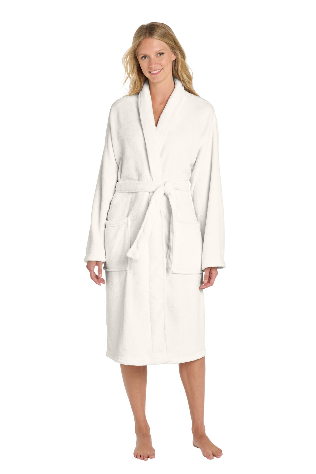 Port Authority ® Plush Microfleece Shawl Collar Robe. R102