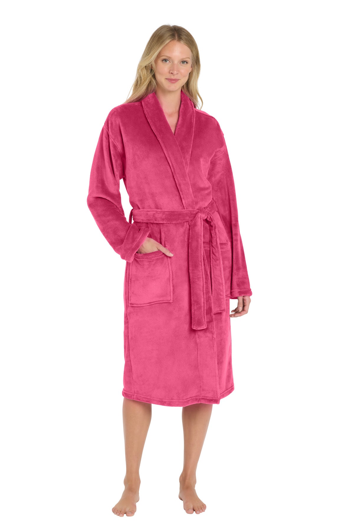 Port Authority ® Plush Microfleece Shawl Collar Robe. R102