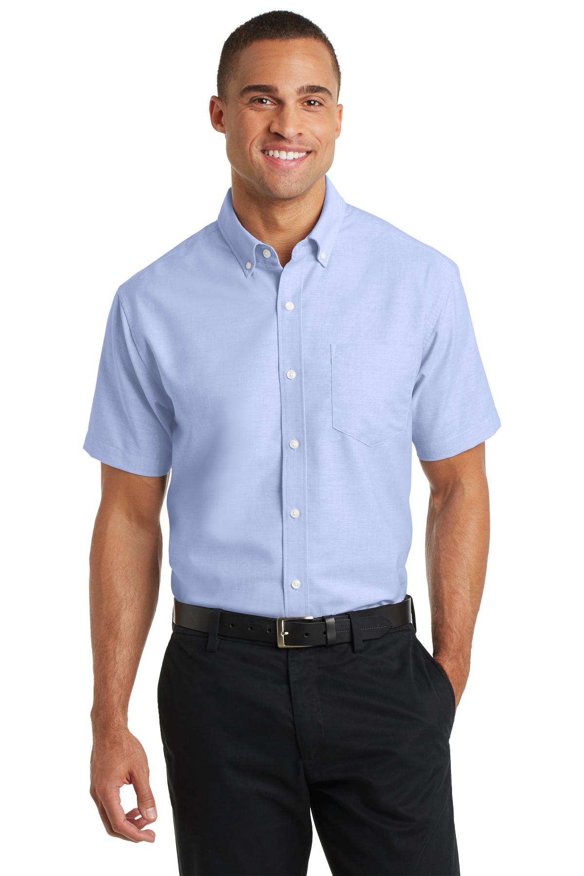 Port Authority ® Short Sleeve SuperPro ™ Oxford Shirt. S659