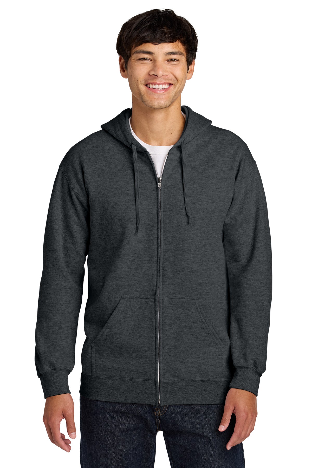 Gildan Softstyle ® Midweight Fleece Full-Zip Hooded Sweatshirt SF600