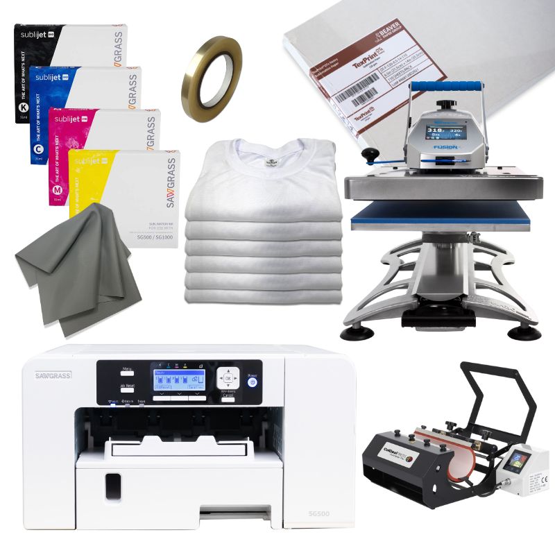 Sublimation SG500 Professional Kit with Heat Press