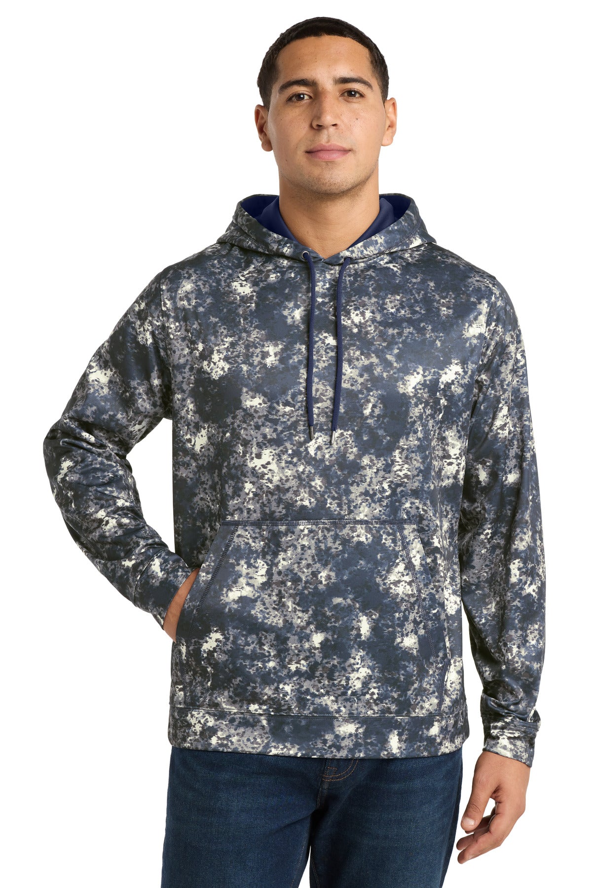 Sport-Tek ® Sport-Wick ® Mineral Freeze Fleece Hooded Pullover. ST230