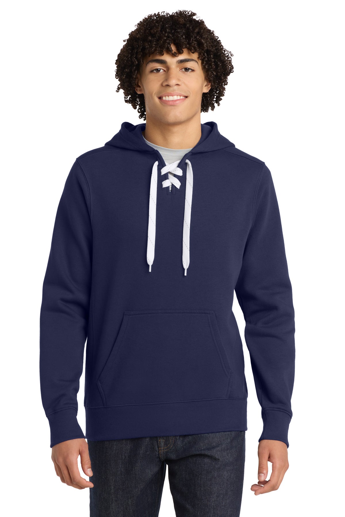 Sport-Tek ® Lace Up Pullover Hooded Sweatshirt. ST271