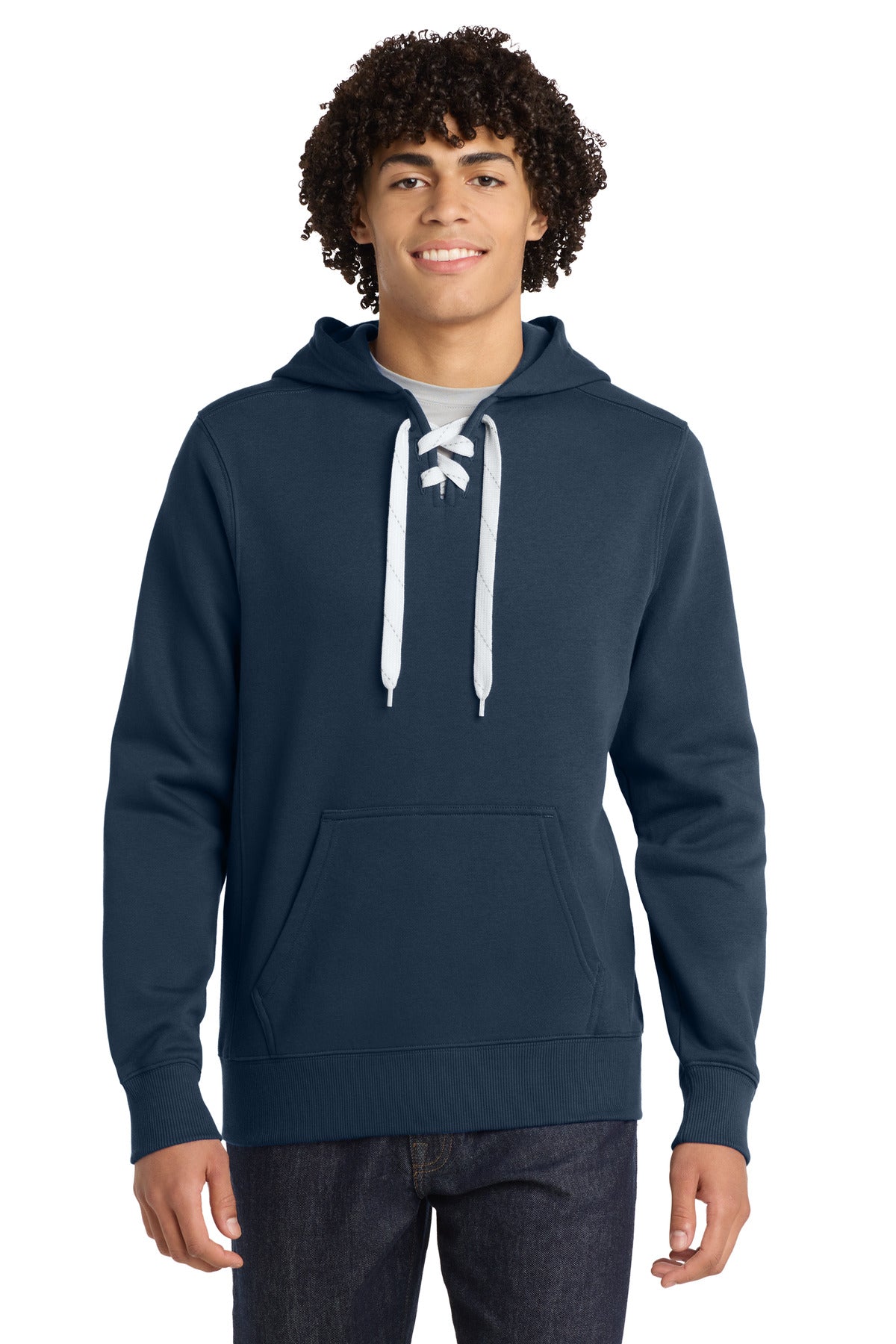 Sport-Tek ® Lace Up Pullover Hooded Sweatshirt. ST271