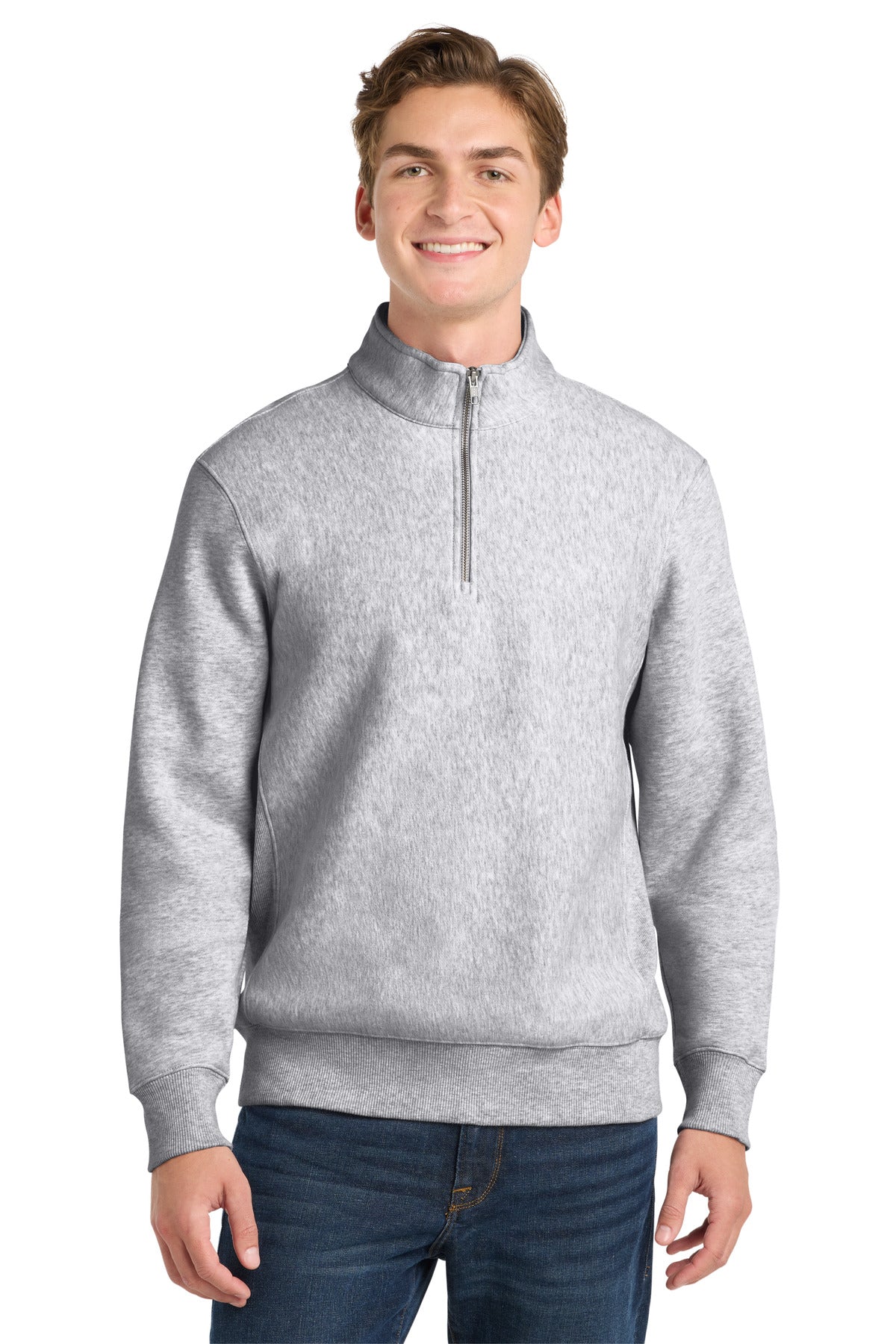 Sport-Tek ® Super Heavyweight 1/4-Zip Pullover Sweatshirt. ST283