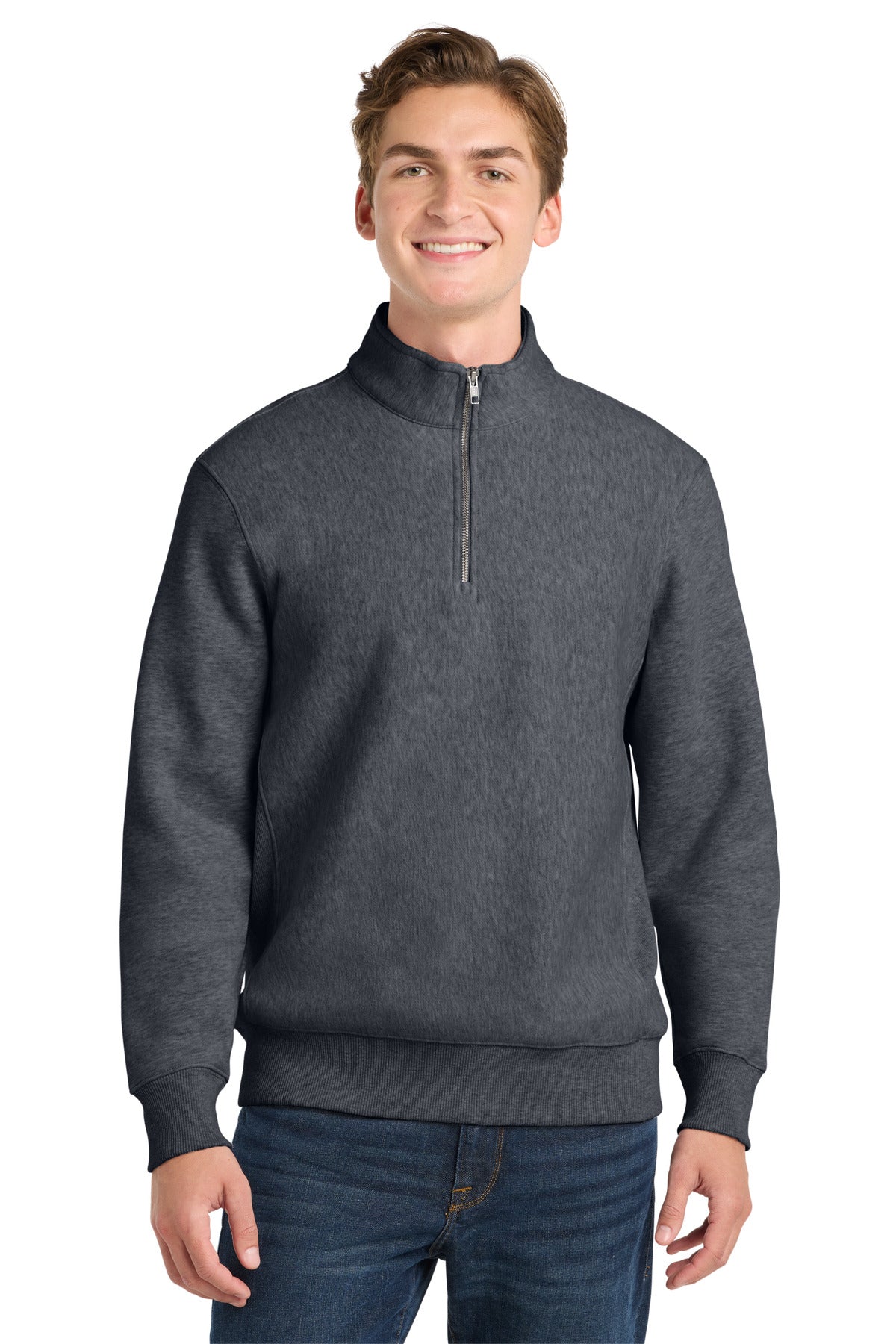 Sport-Tek ® Super Heavyweight 1/4-Zip Pullover Sweatshirt. ST283