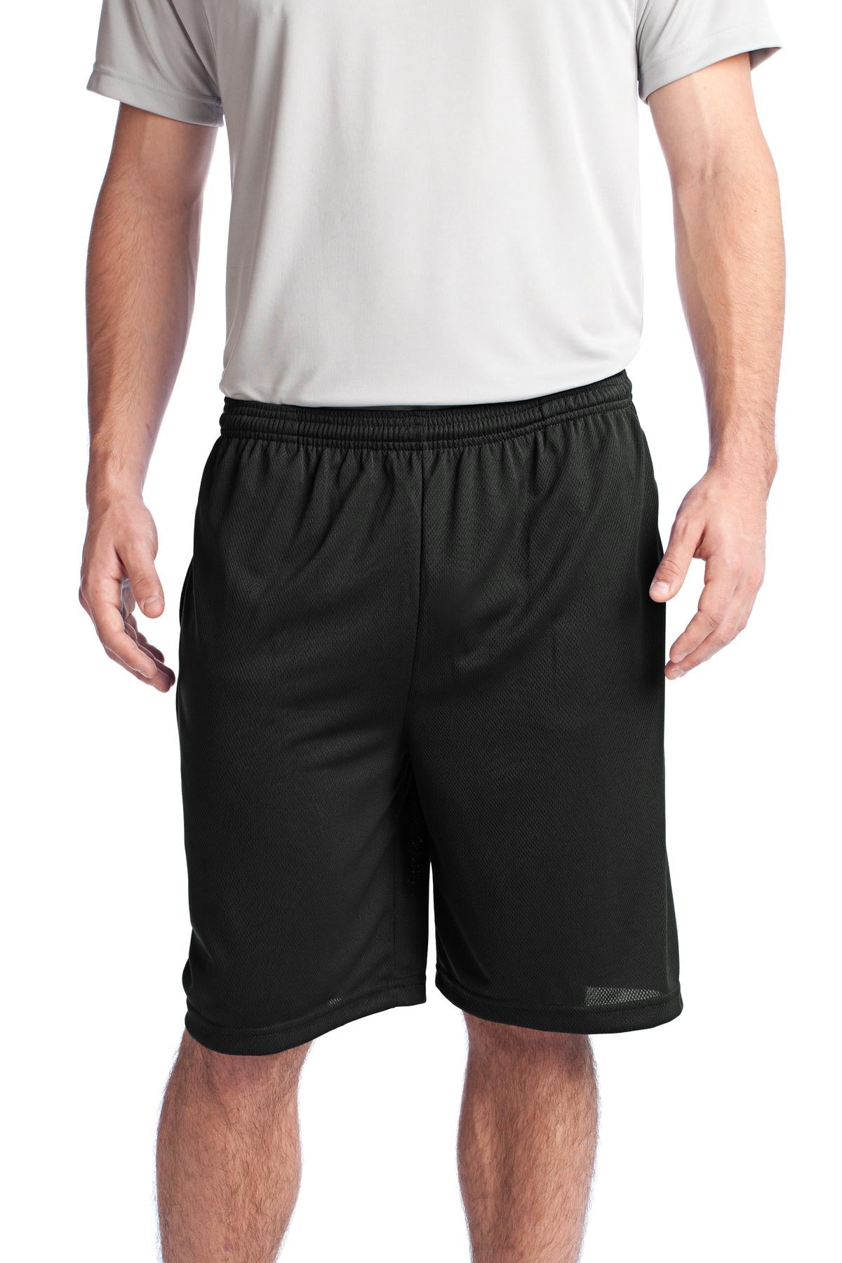 Sport-Tek ® PosiCharge ® Tough Mesh Pocket Short. ST312