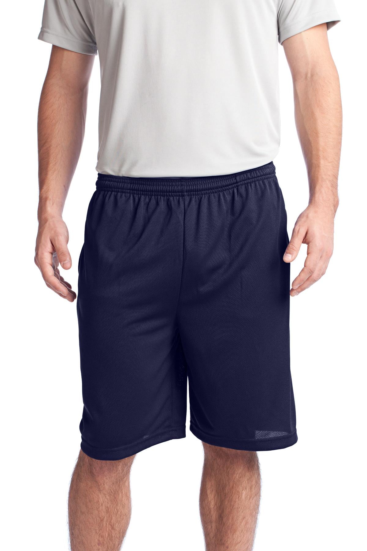 Sport-Tek ® PosiCharge ® Tough Mesh Pocket Short. ST312