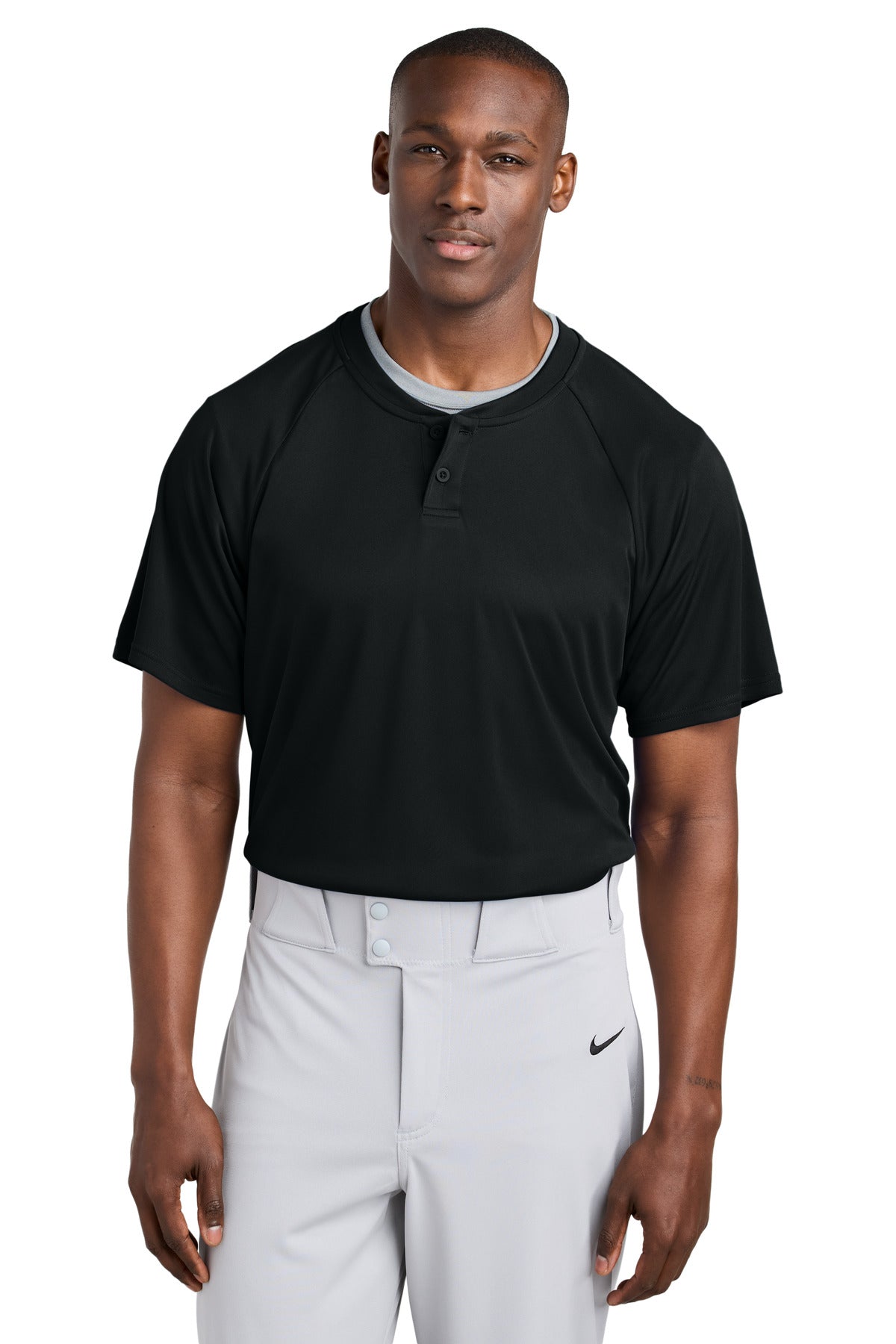 Sport-Tek ® PosiCharge ® Competitor ™ 2-Button Henley ST359