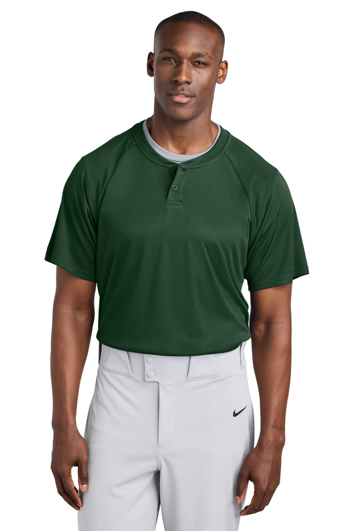Sport-Tek ® PosiCharge ® Competitor ™ 2-Button Henley ST359
