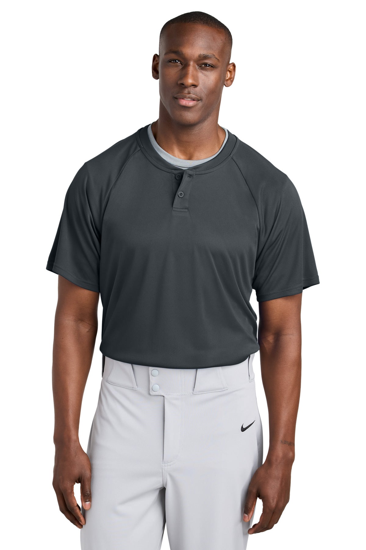 Sport-Tek ® PosiCharge ® Competitor ™ 2-Button Henley ST359