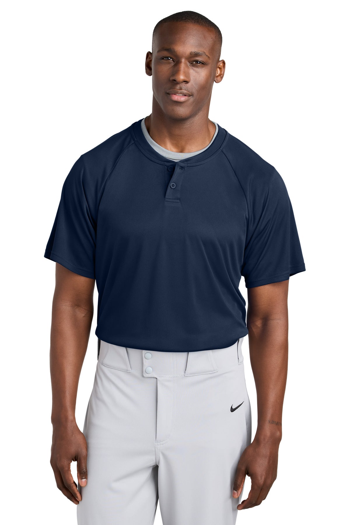Sport-Tek ® PosiCharge ® Competitor ™ 2-Button Henley ST359