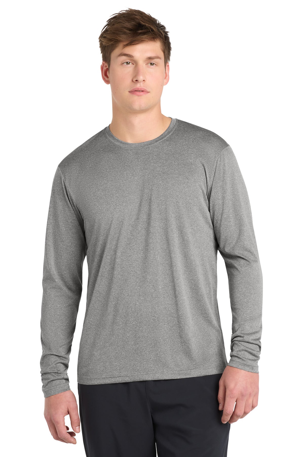 Sport-Tek ® Long Sleeve Heather Contender ™ Tee. ST360LS