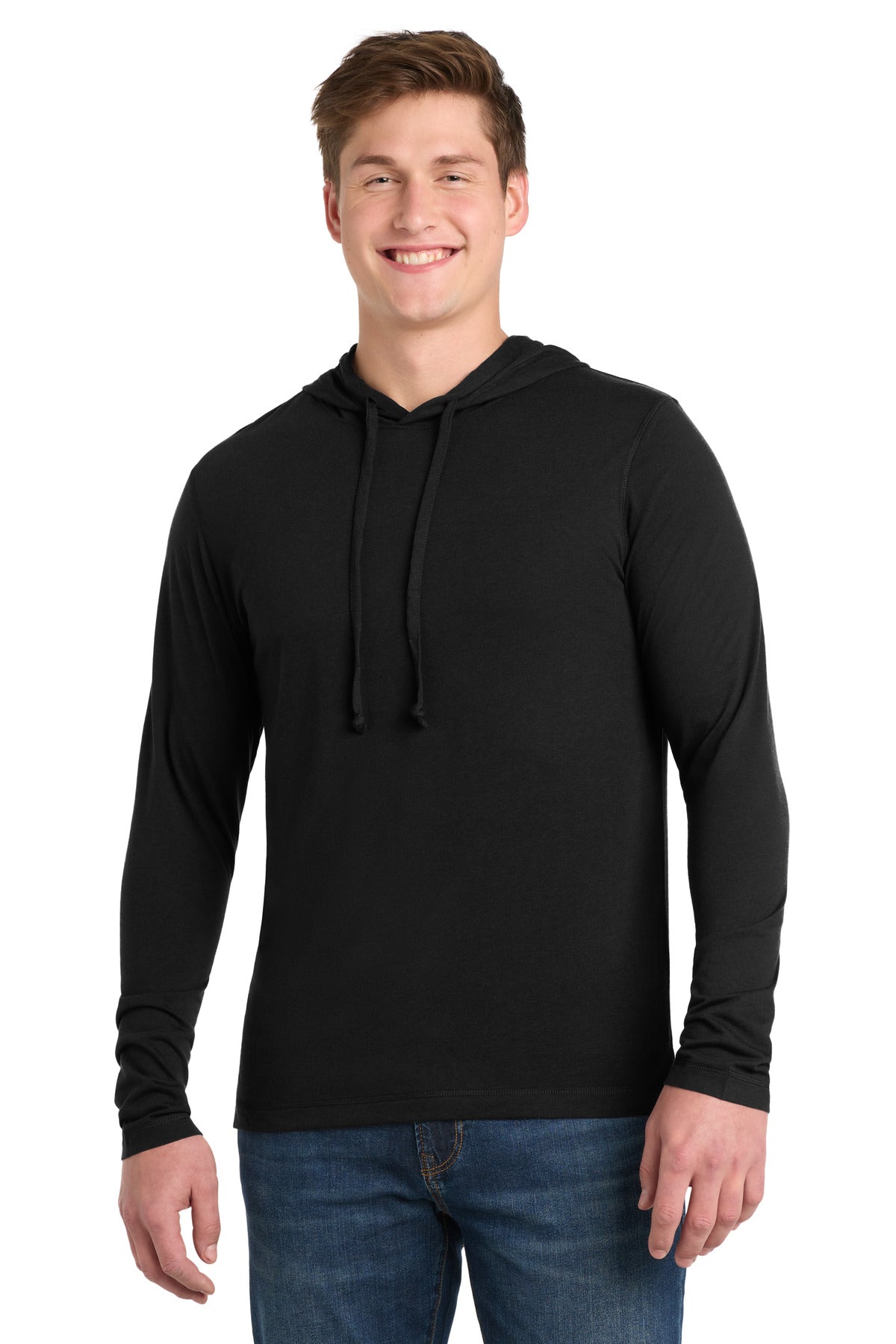 Sport-Tek ® PosiCharge ® Tri-Blend Wicking Long Sleeve Hoodie ST406
