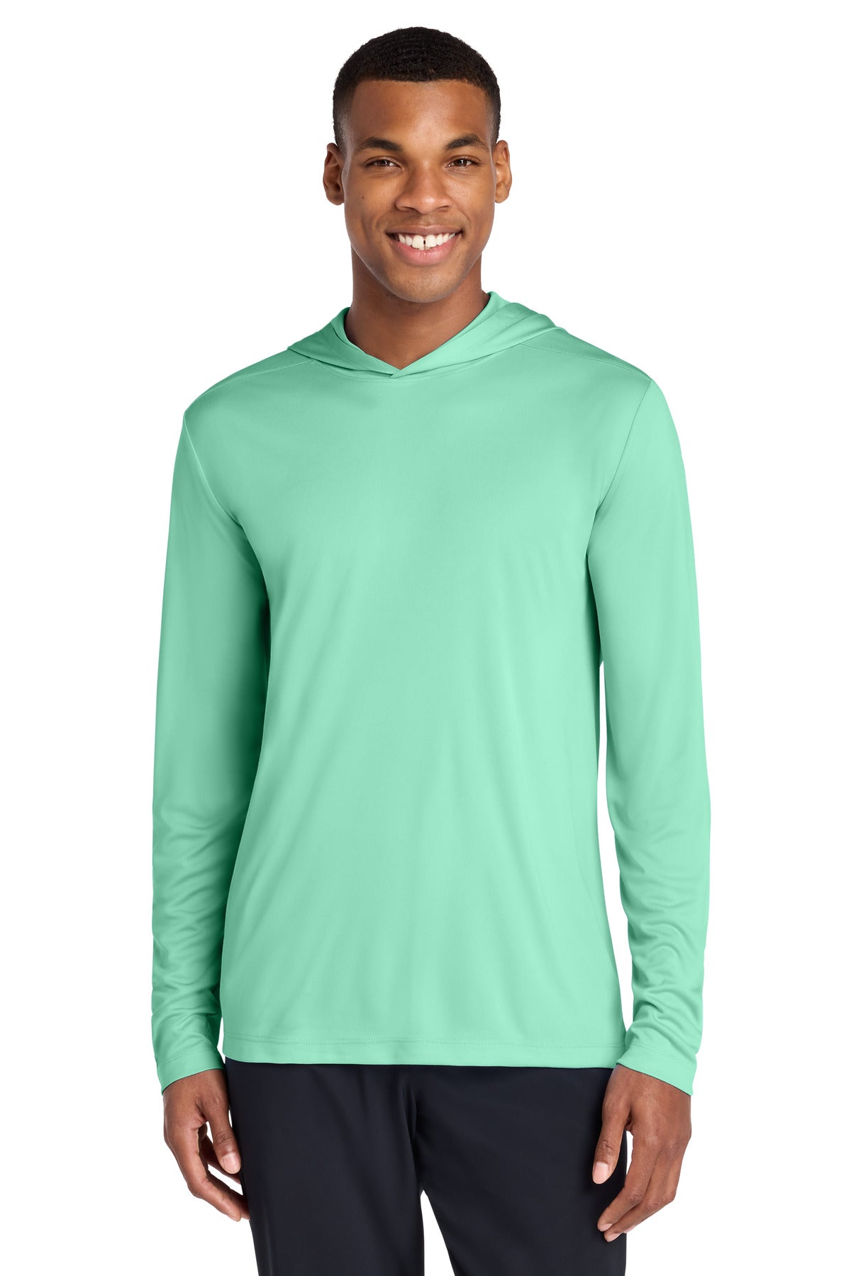 Sport-Tek ® Posi-UV ® Pro Long Sleeve Hoodie ST420LSH