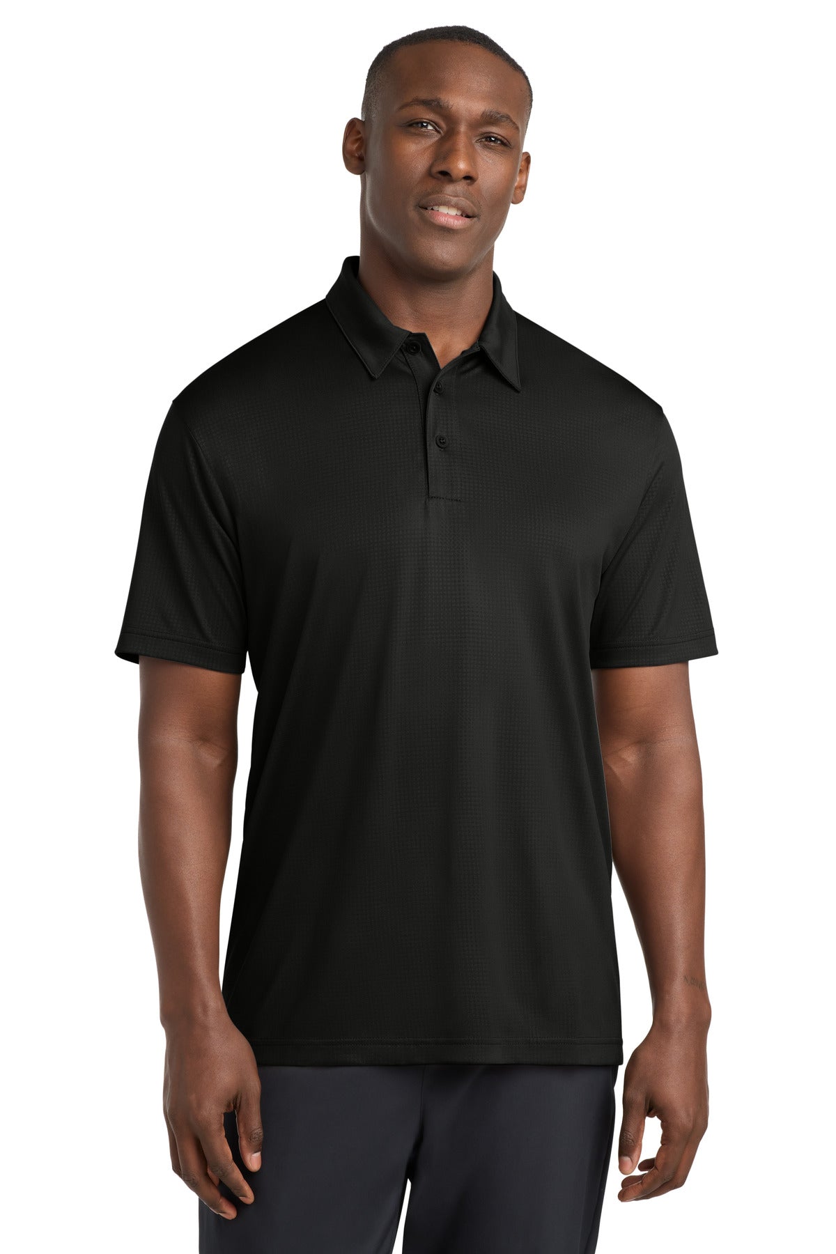 Sport-Tek ® Embossed PosiCharge ® Tough Polo ® . ST630