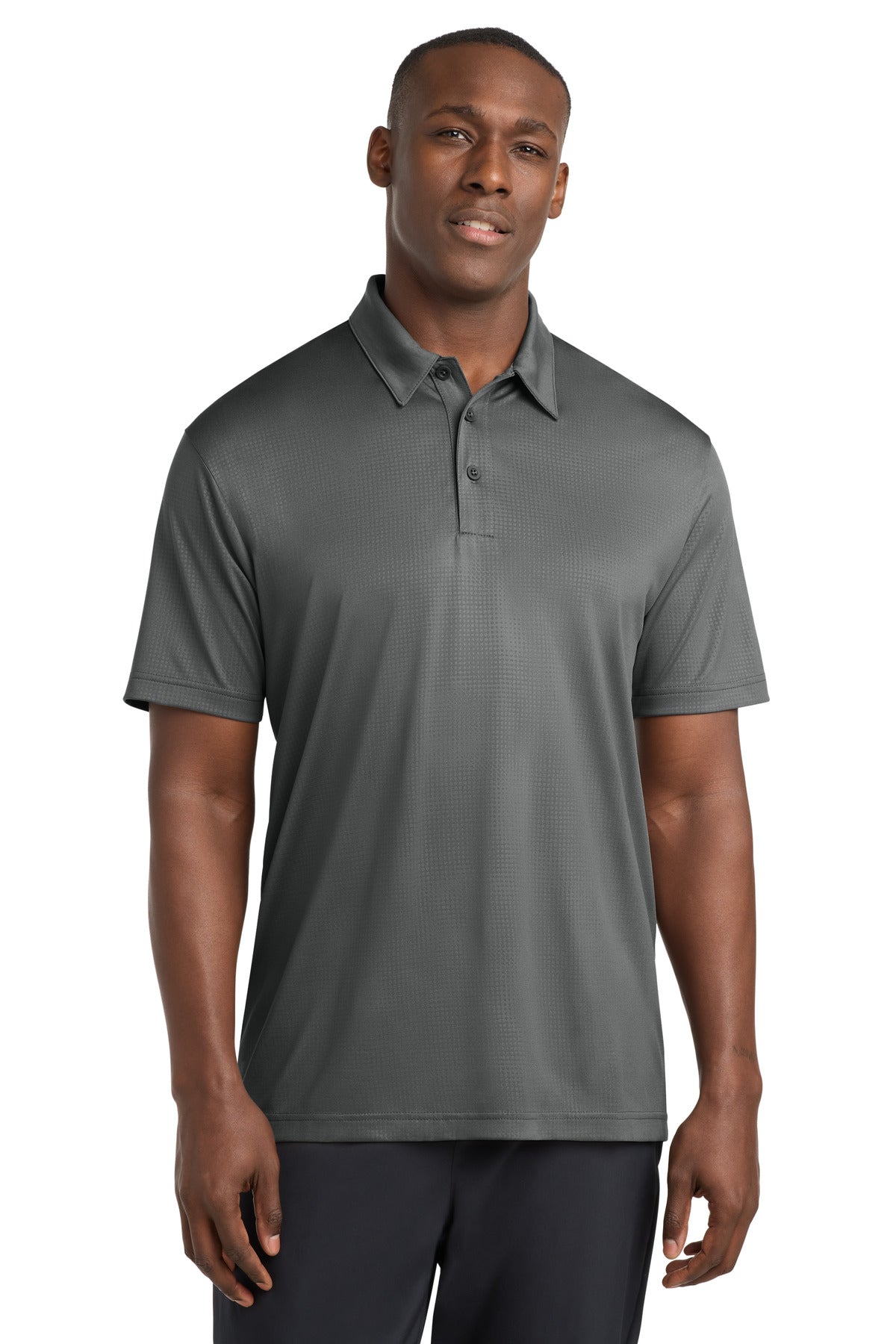 Sport-Tek ® Embossed PosiCharge ® Tough Polo ® . ST630