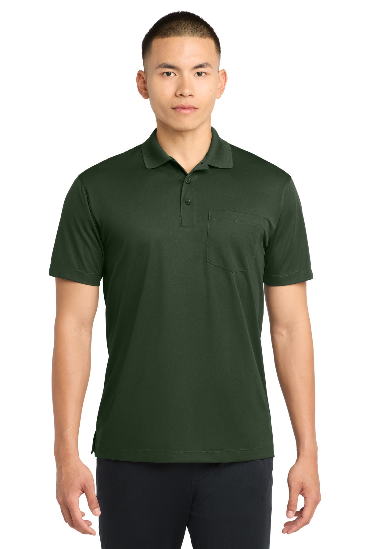 Sport-Tek ® Micropique Sport-Wick ® Pocket Polo. ST651