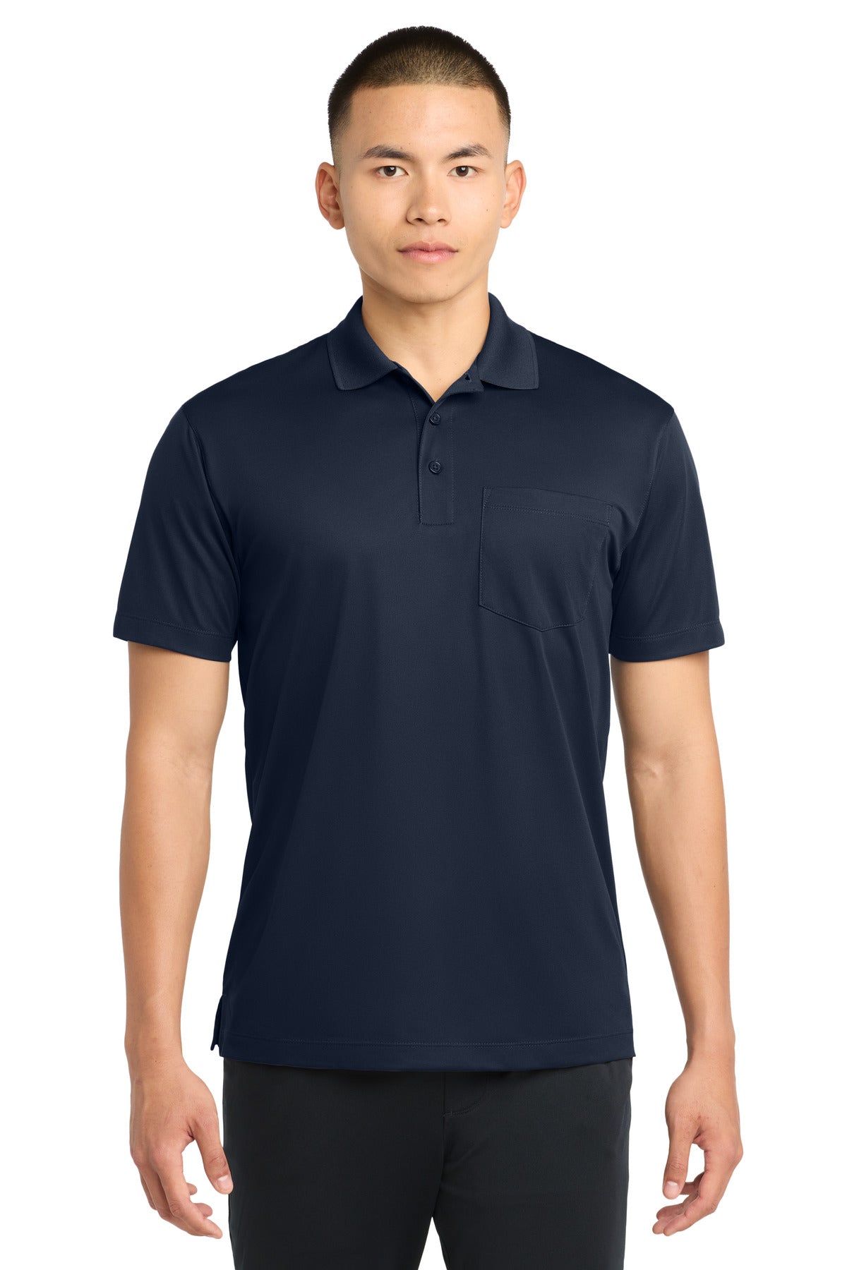 Sport-Tek ® Micropique Sport-Wick ® Pocket Polo. ST651